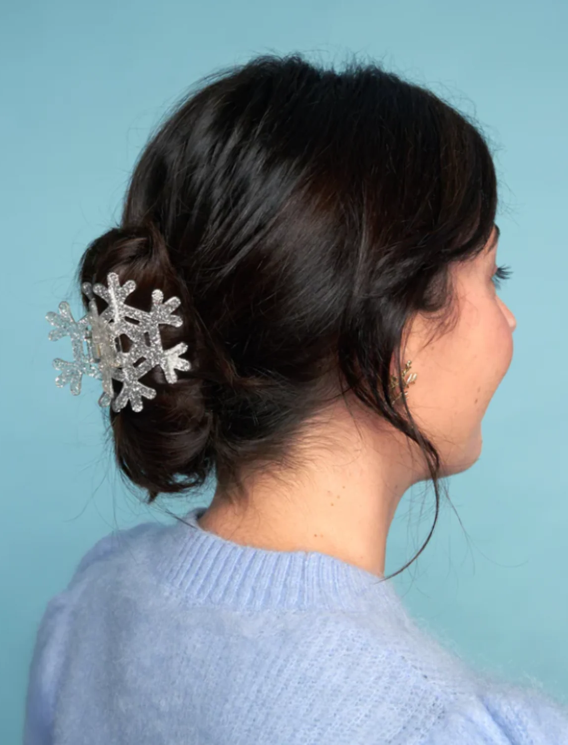 קליפס לשיער Snow Flake