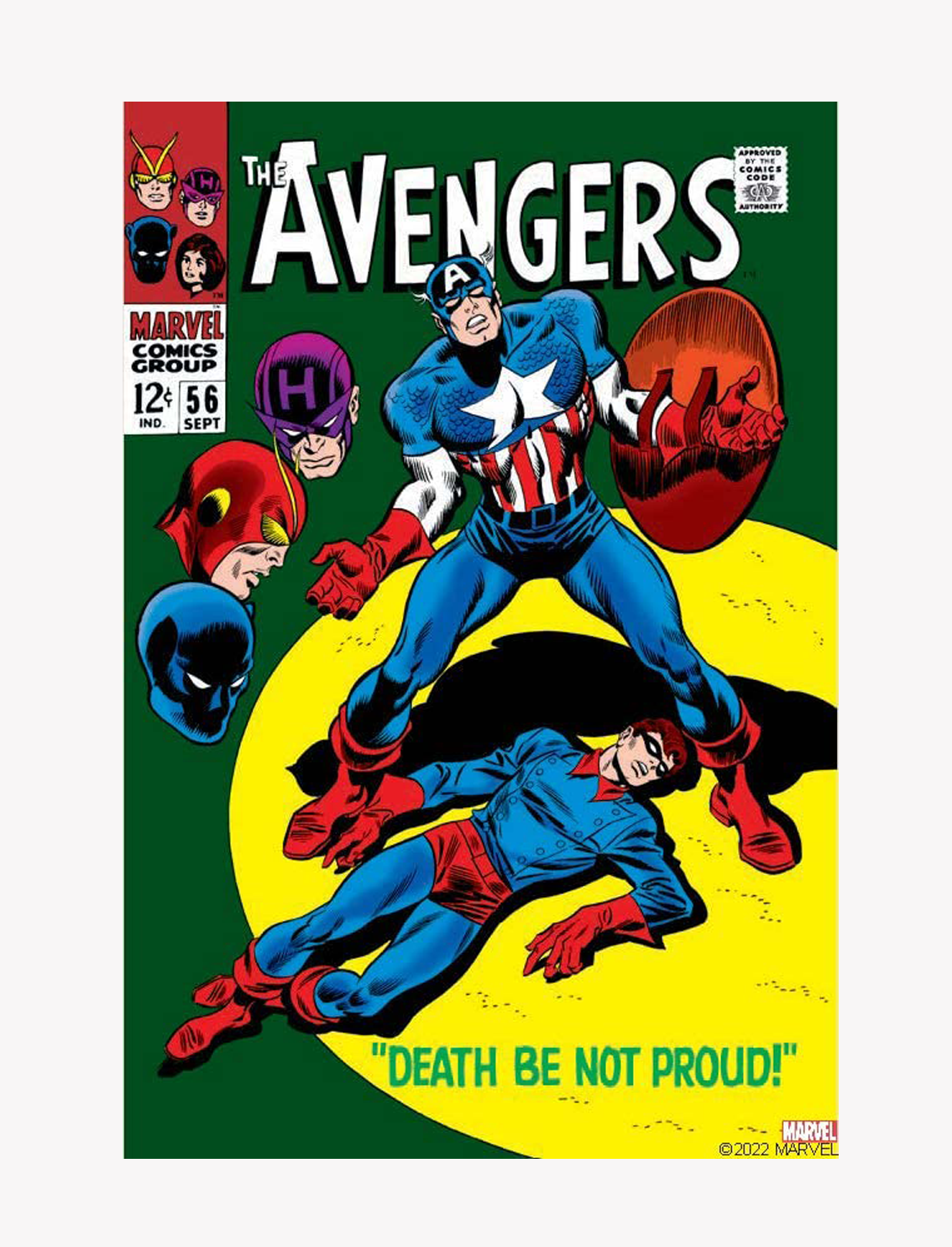 מארז 100 גלויות Avengers: Collectible Comic Book Covers