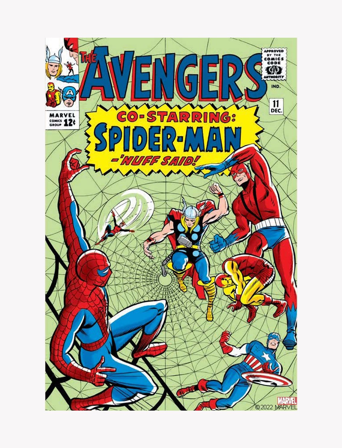 מארז 100 גלויות Avengers: Collectible Comic Book Covers