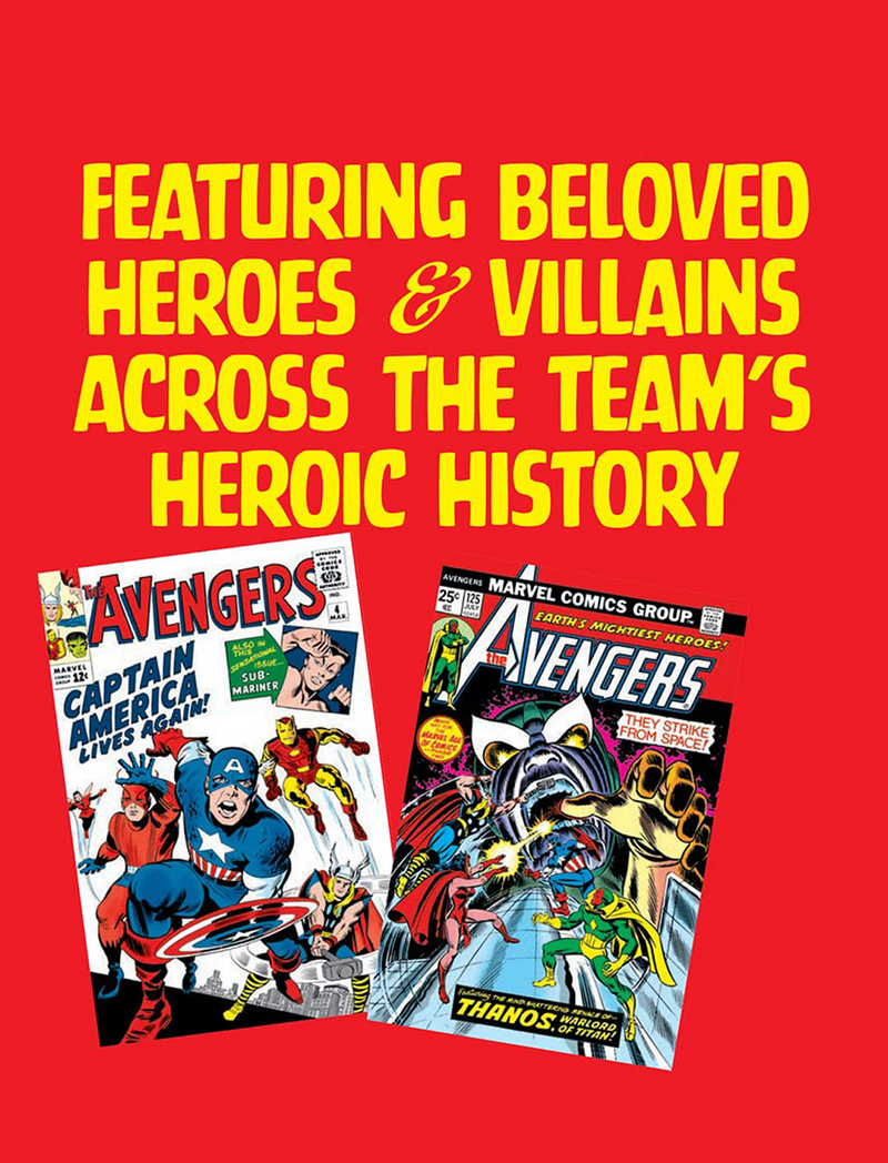 מארז 100 גלויות Avengers: Collectible Comic Book Cover