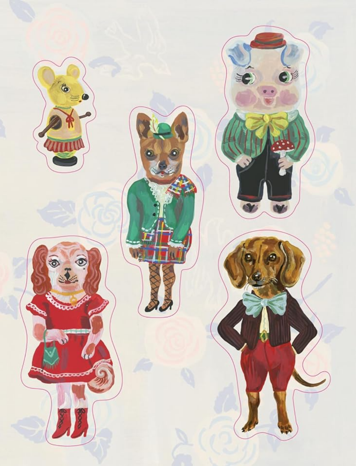 ספר מדבקות מאוירות Nathalie Lété