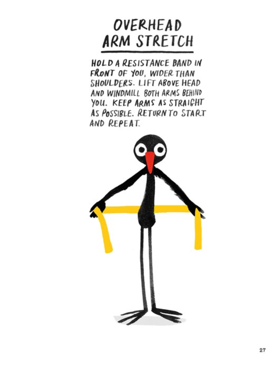 ספר התעמלות How to Be a Fit Bird