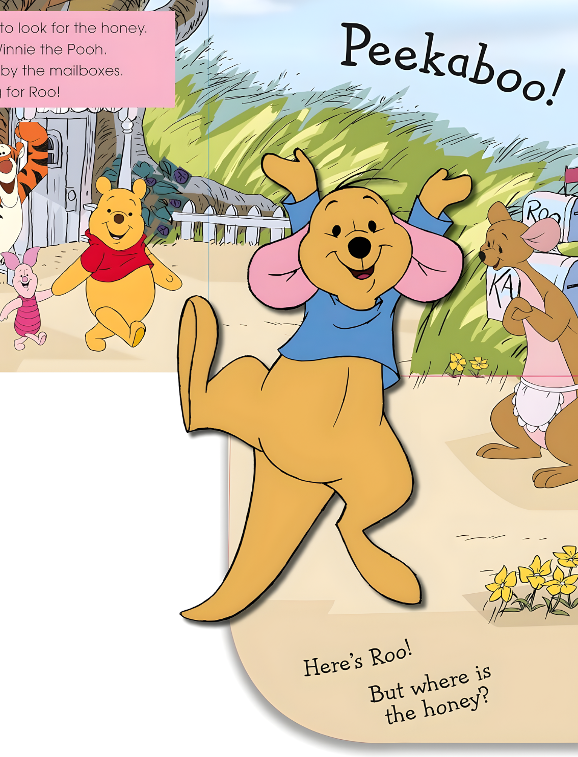 ספר פופ אפ: Peekaboo! Winnie The Pooh