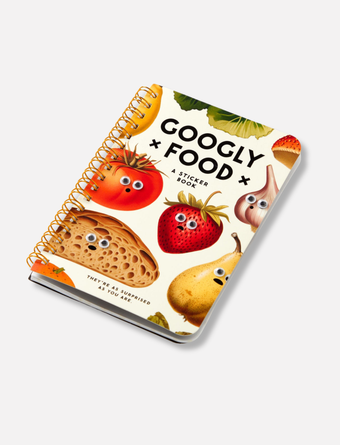 חוברת מדבקות Googly Food