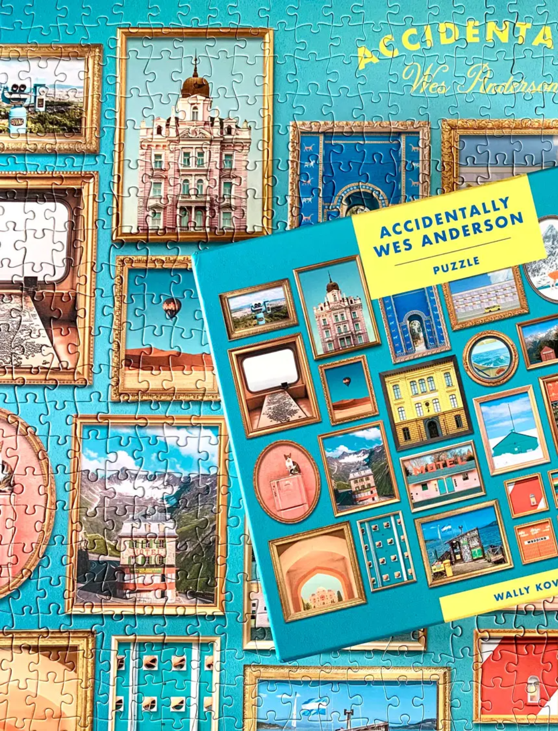 פאזל 1000 חלקים Wes Anderson