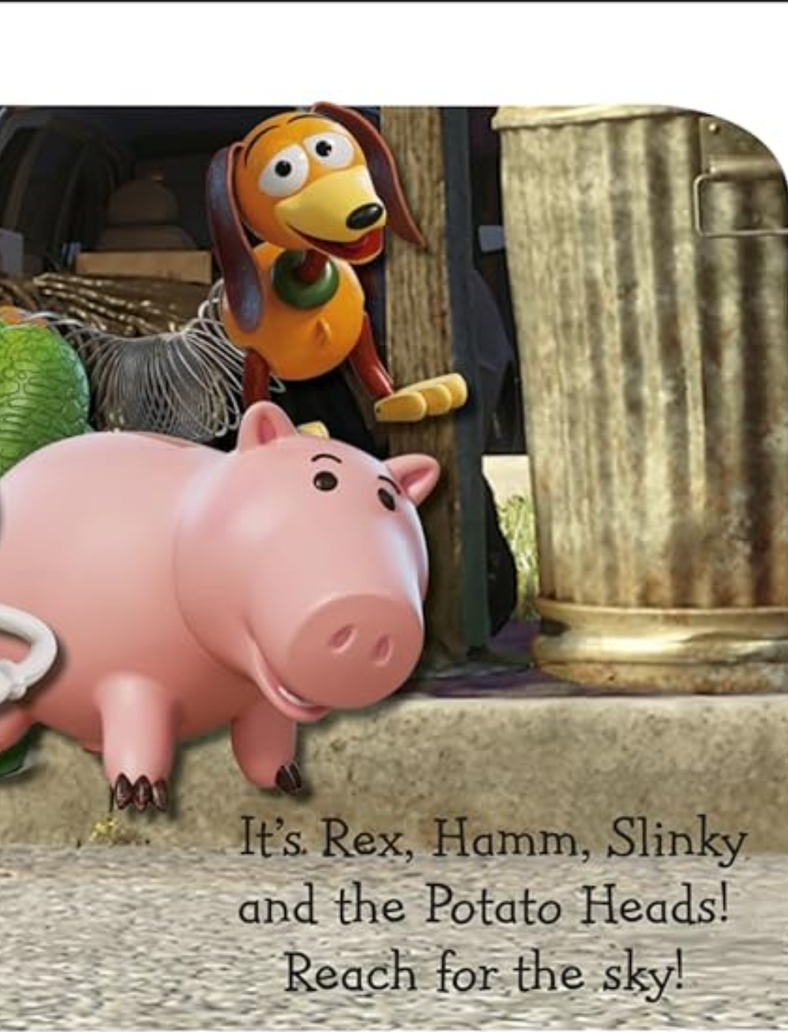 ספר פופ אפ: Peekaboo! Toy Story