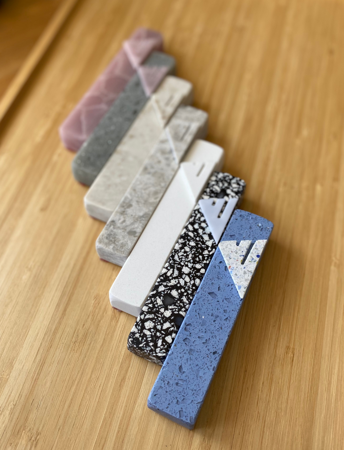 בית מזוזה Blue Terrazzo