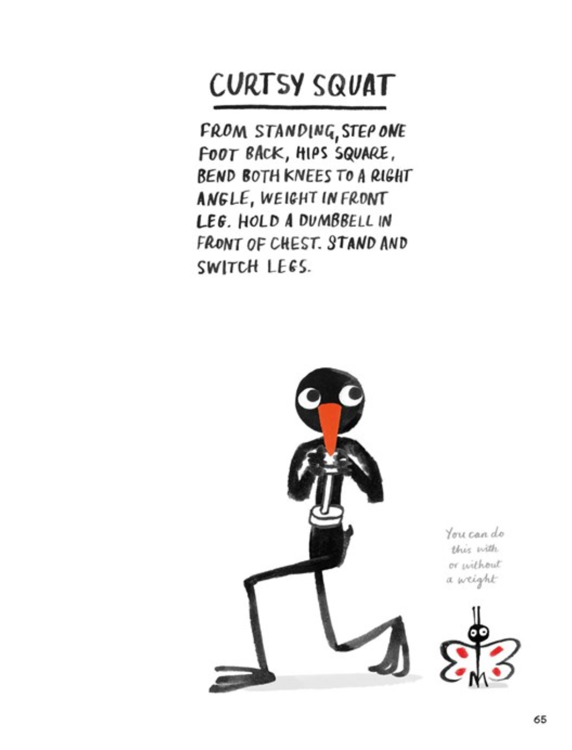 ספר התעמלות How to Be a Fit Bird