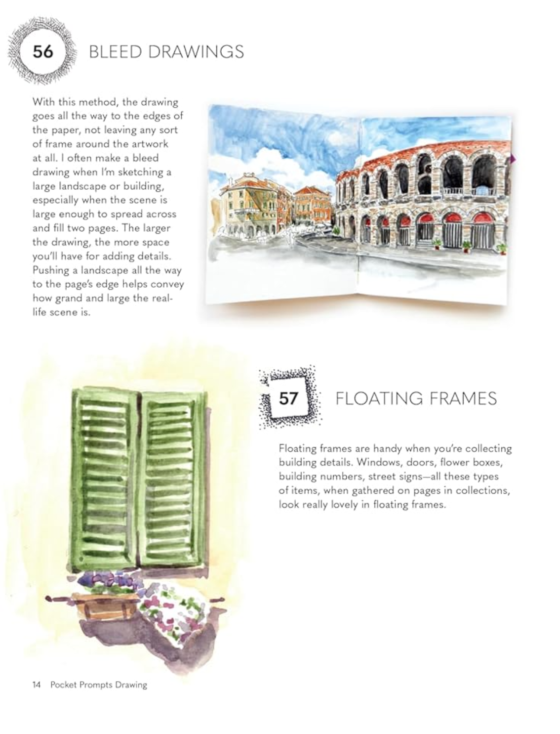 ספר יצירה: Pocket Prompts Drawing