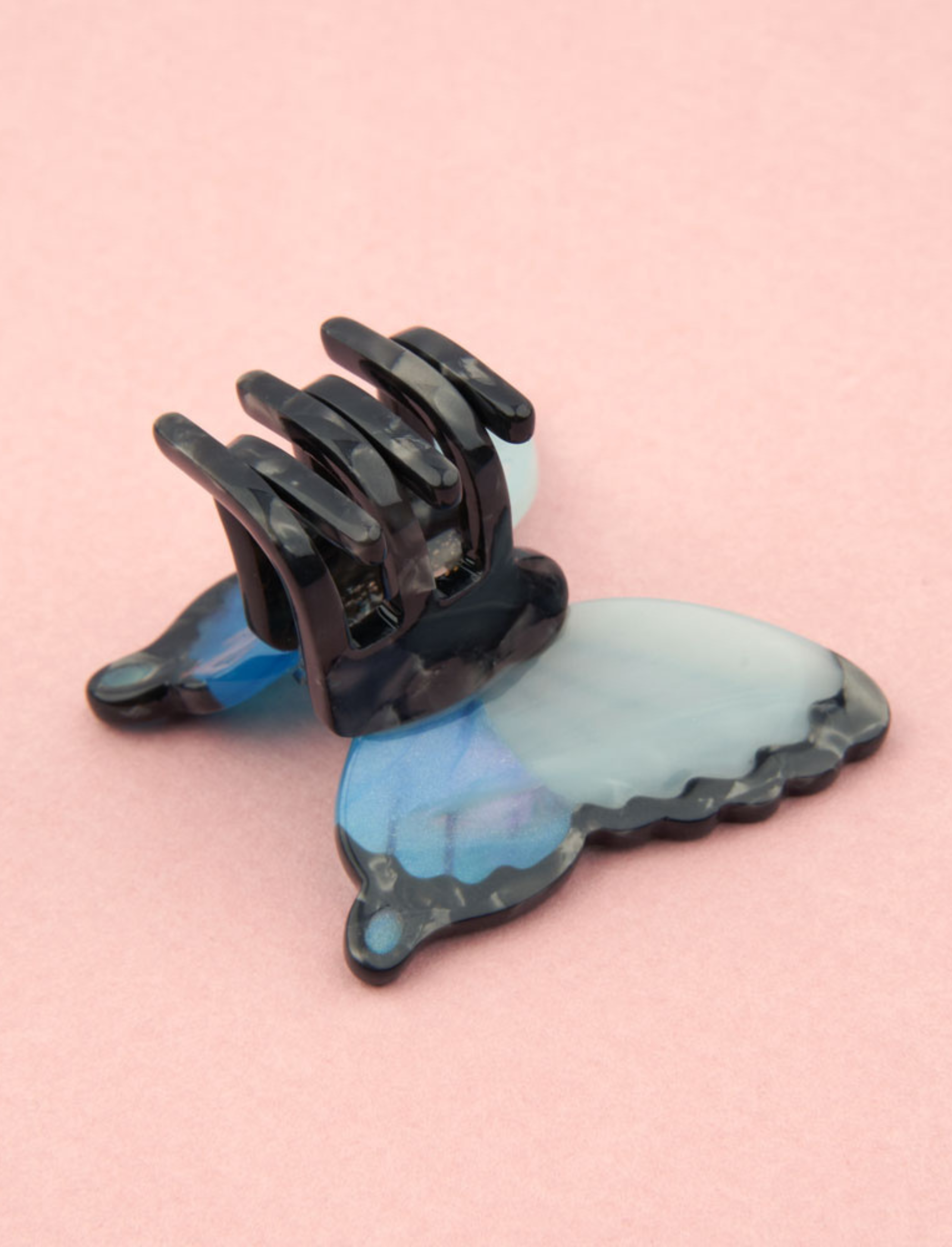 מיני קליפס לשיער Blue Butterfly