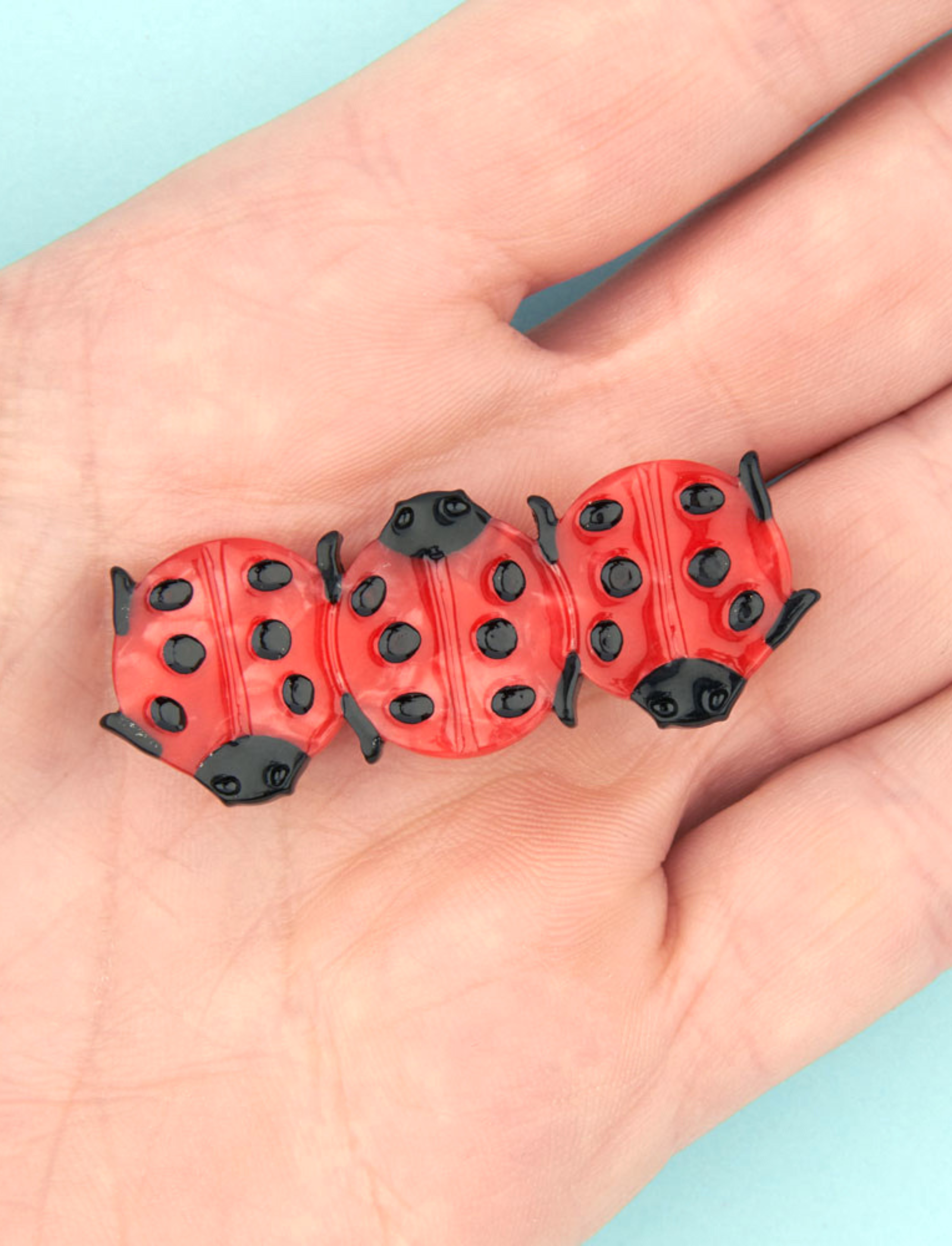 סיכה לשיער Ladybug