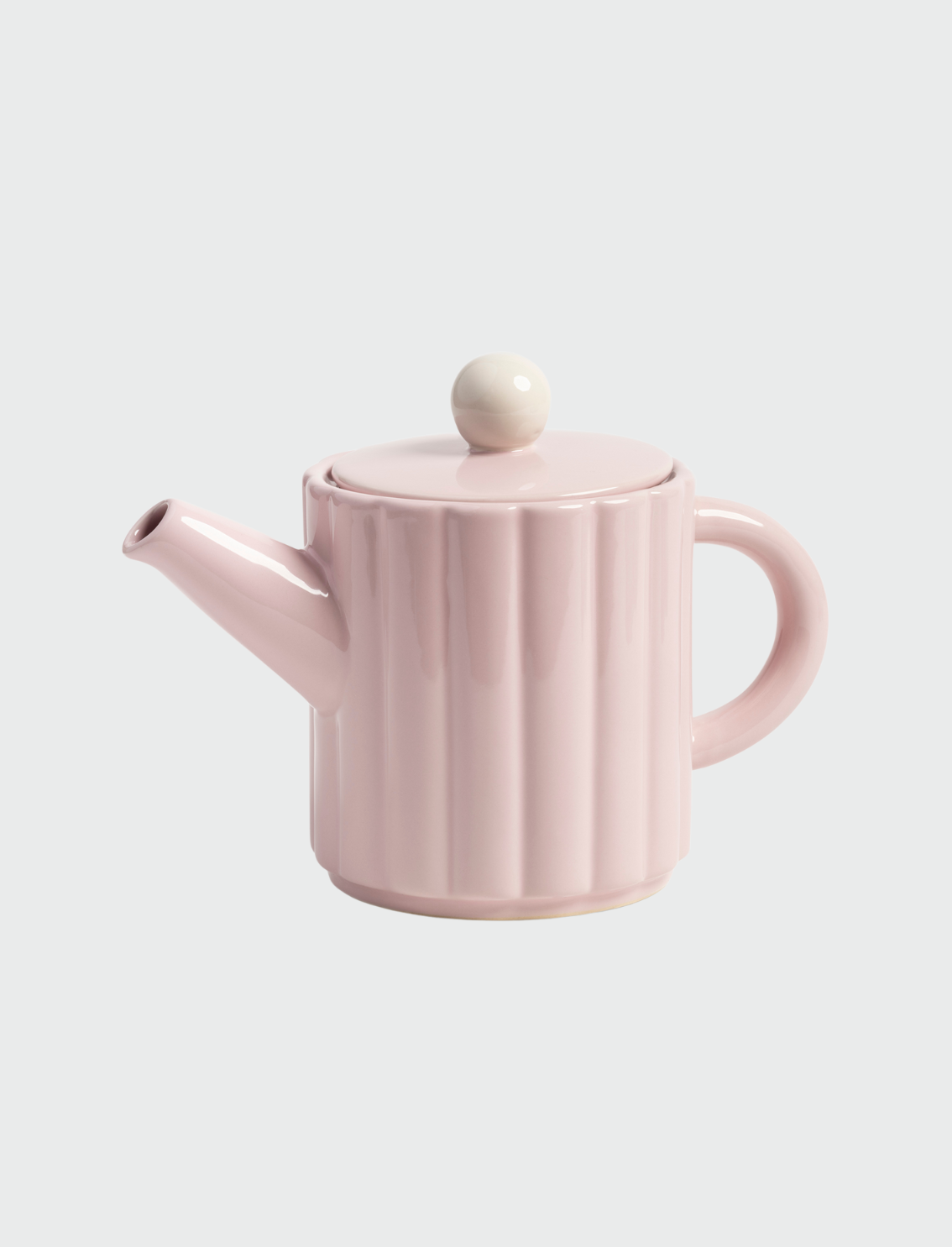 באנדל 6 ספלים וקומקום ורוד Tube