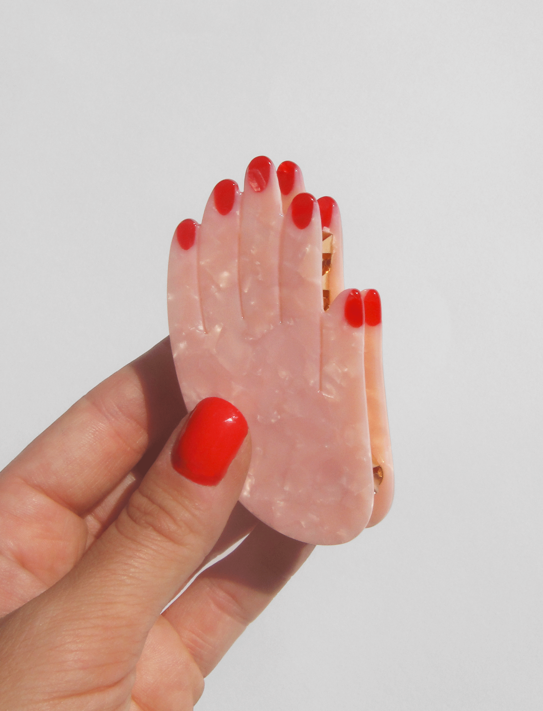 קליפס לשיער White Hand