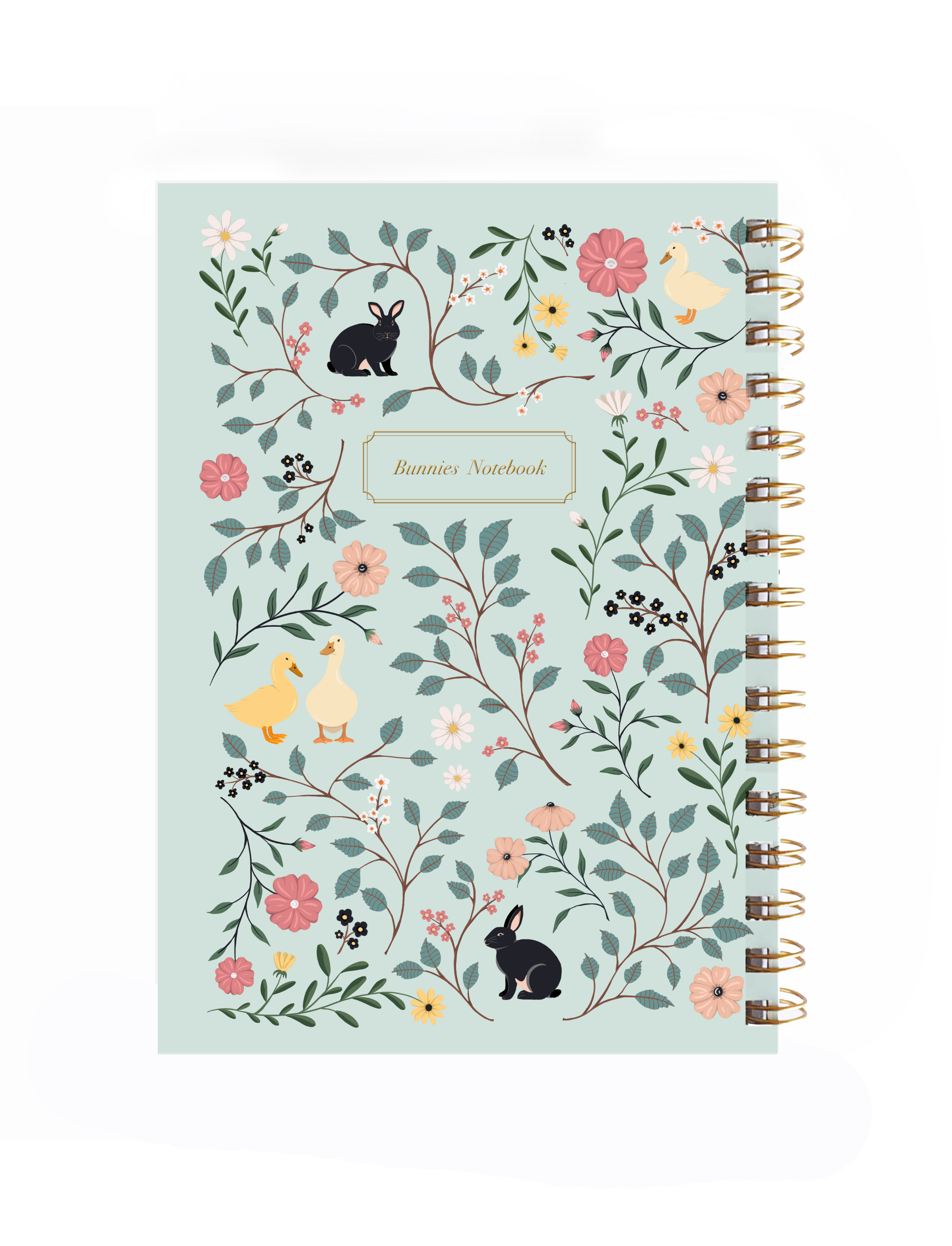 מחברת שורות Green Ducks