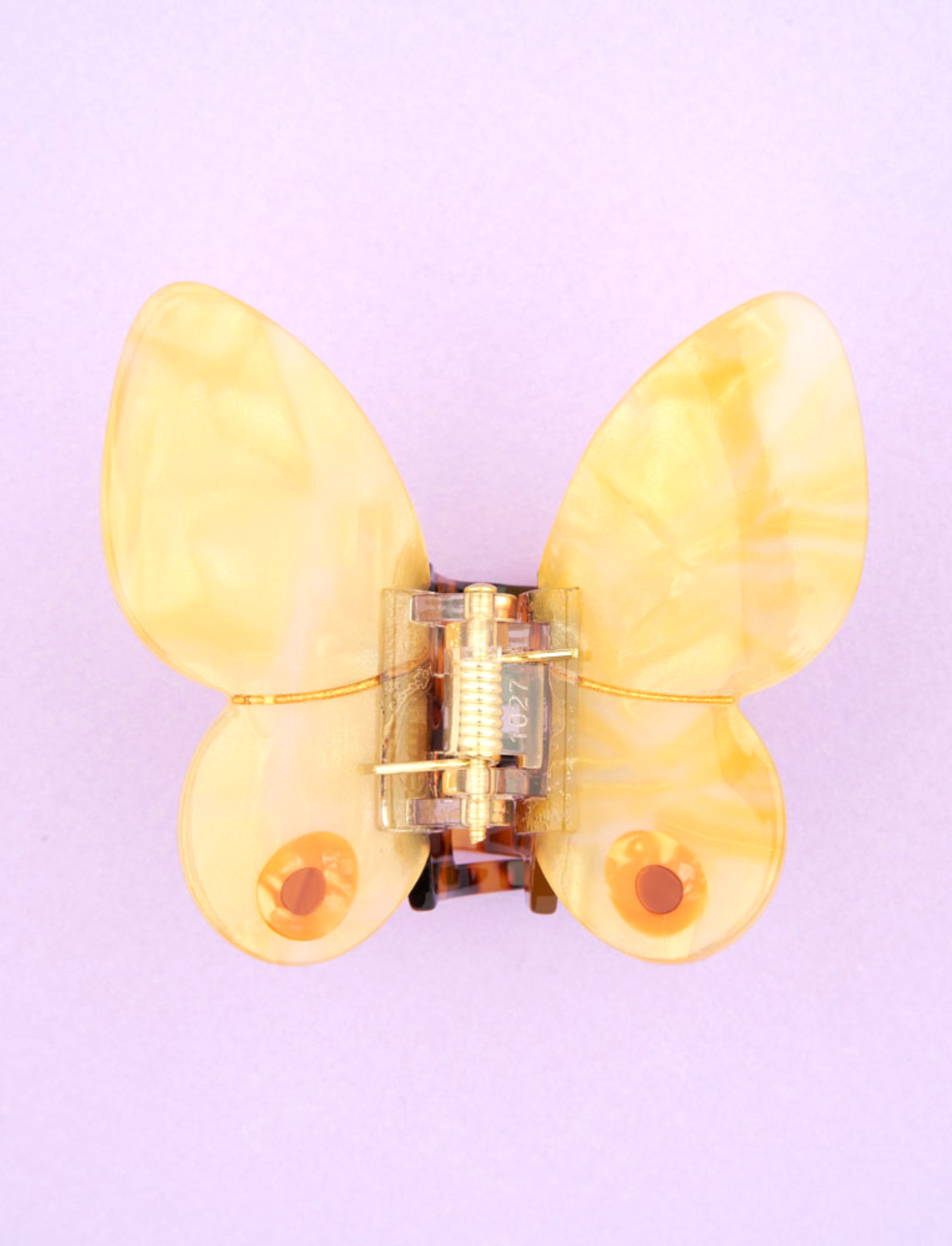 קליפס לשיער Yellow Butterfly