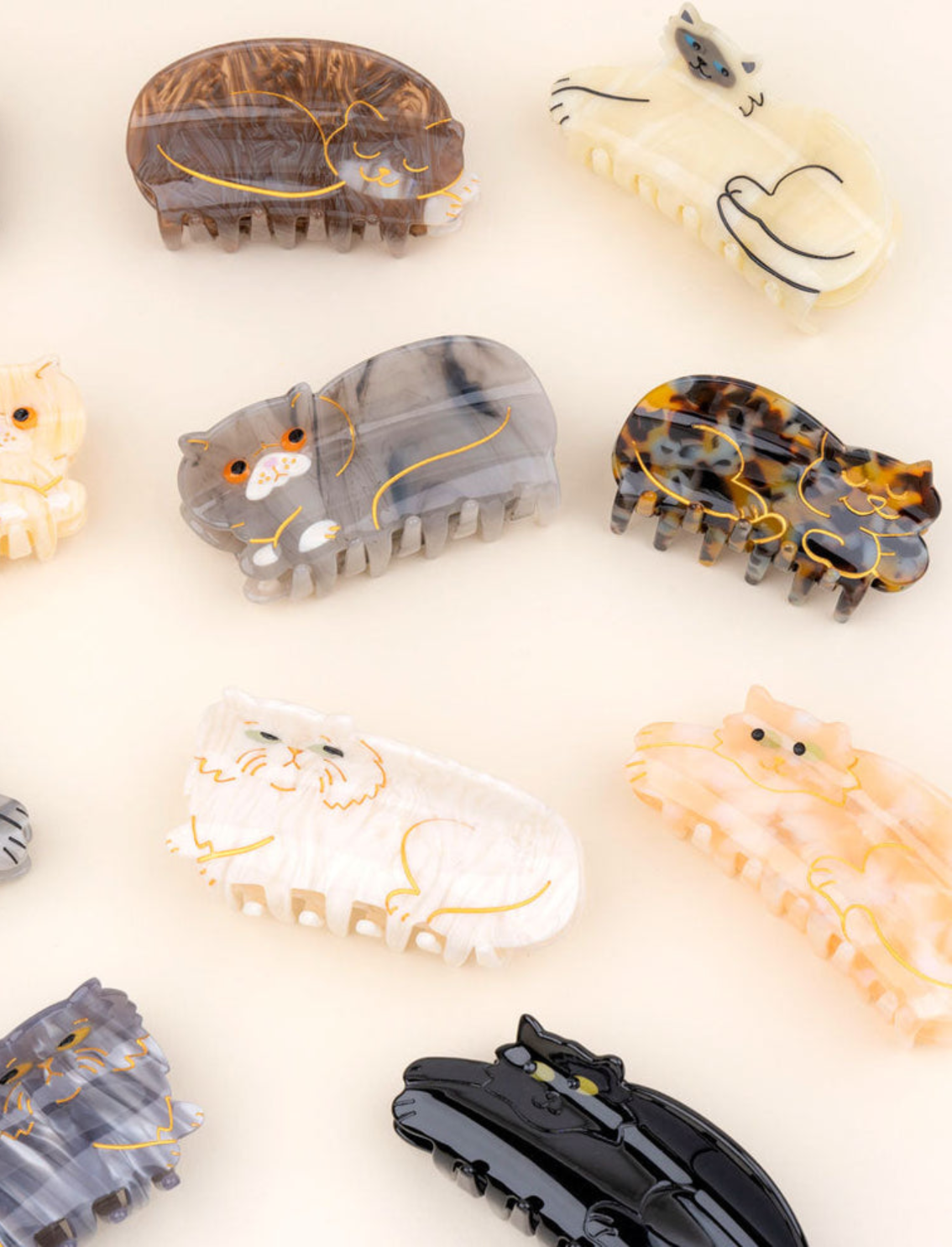 קליפס לשיער Siamese Cat