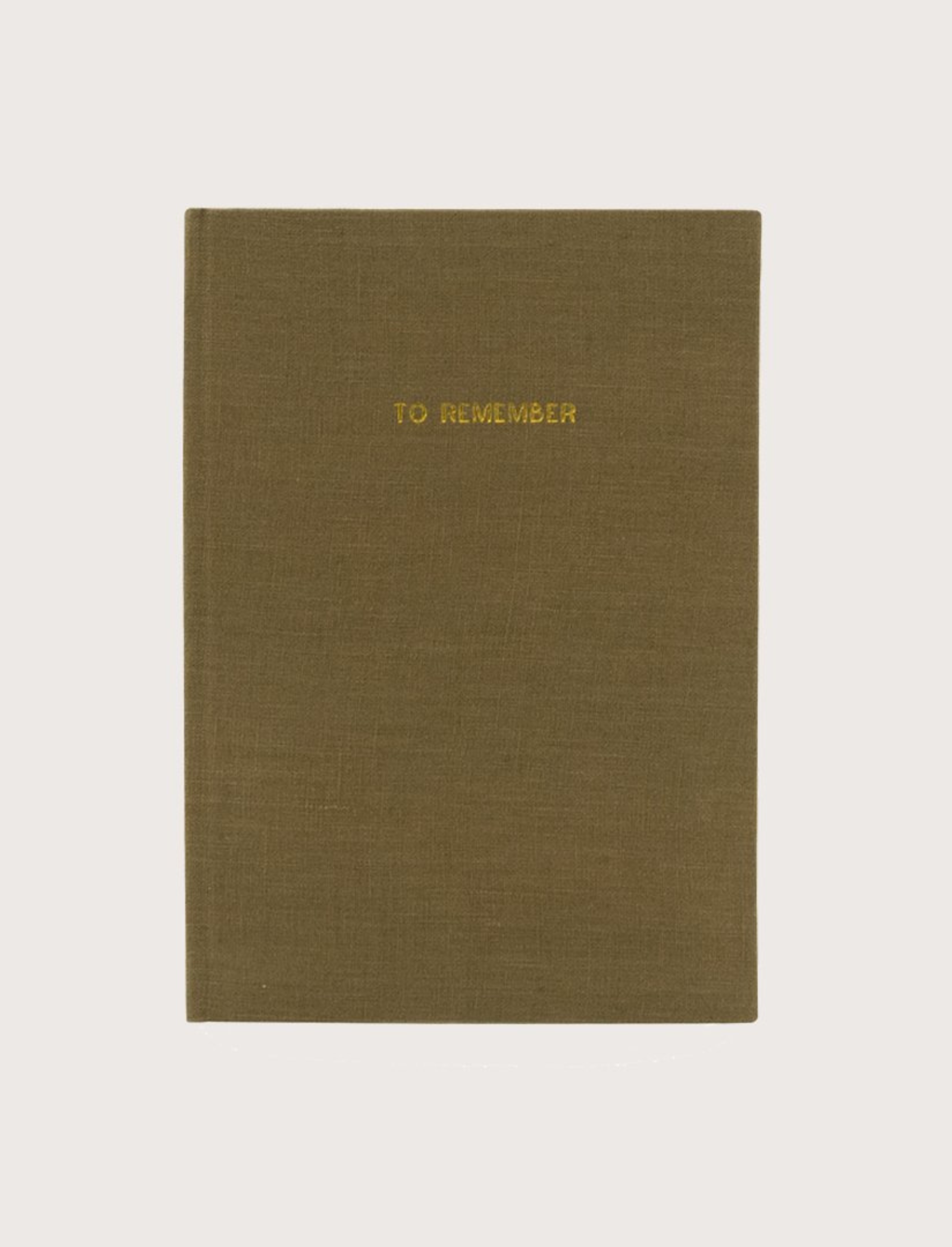 מחברת שורות To Remember