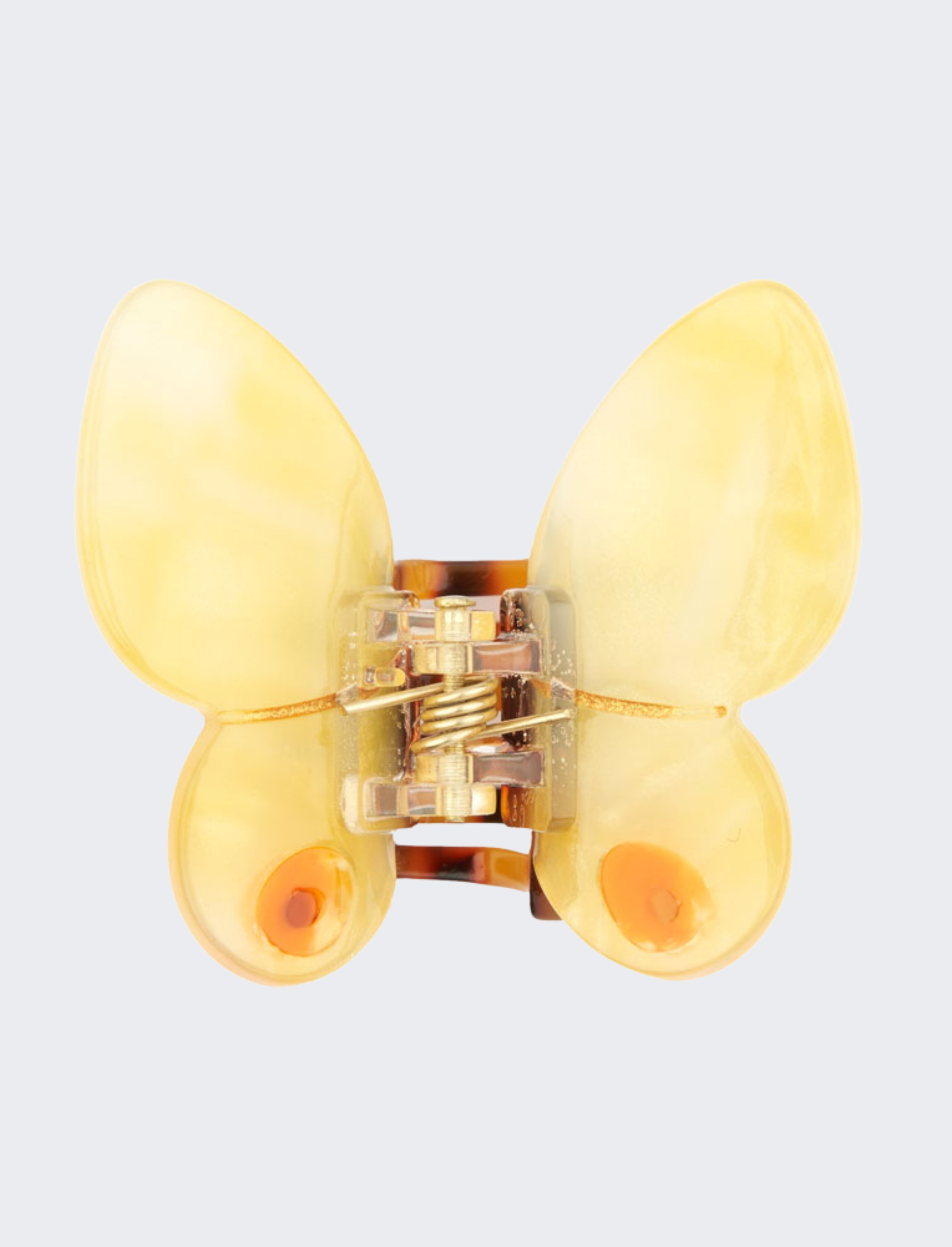 מיני קליפס לשיער Yellow Butterfly