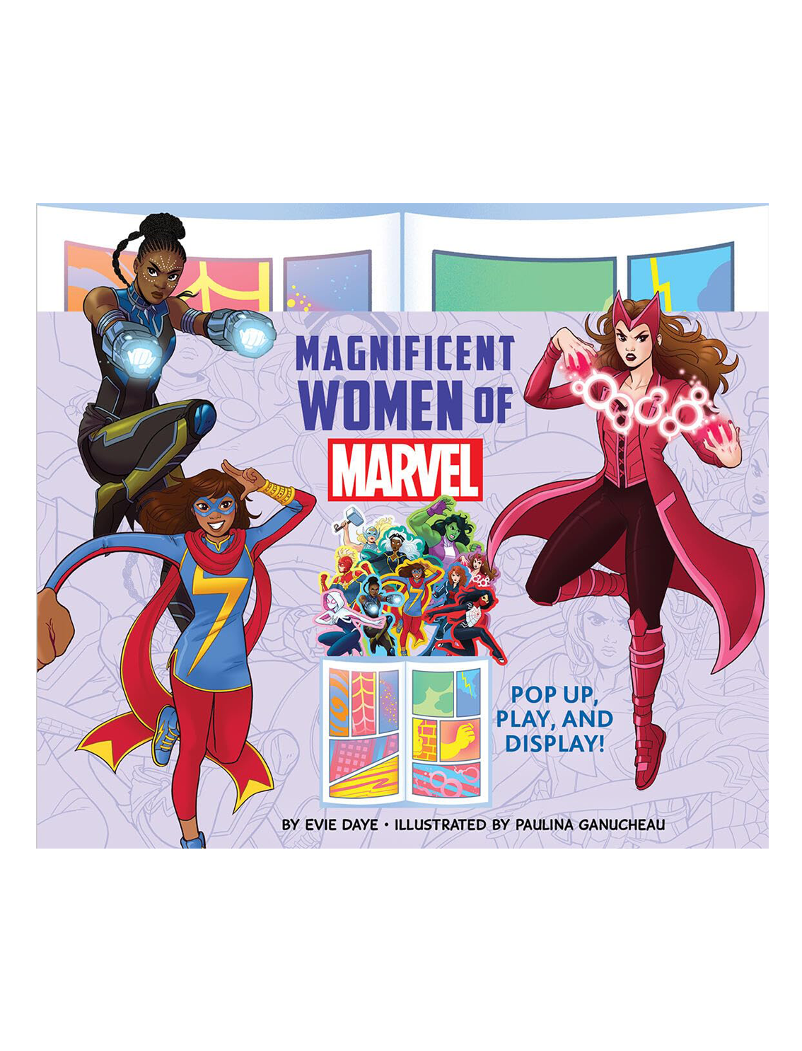 ספר פופ אפ אינטראקטיבי: Magnificent Women of Marvel