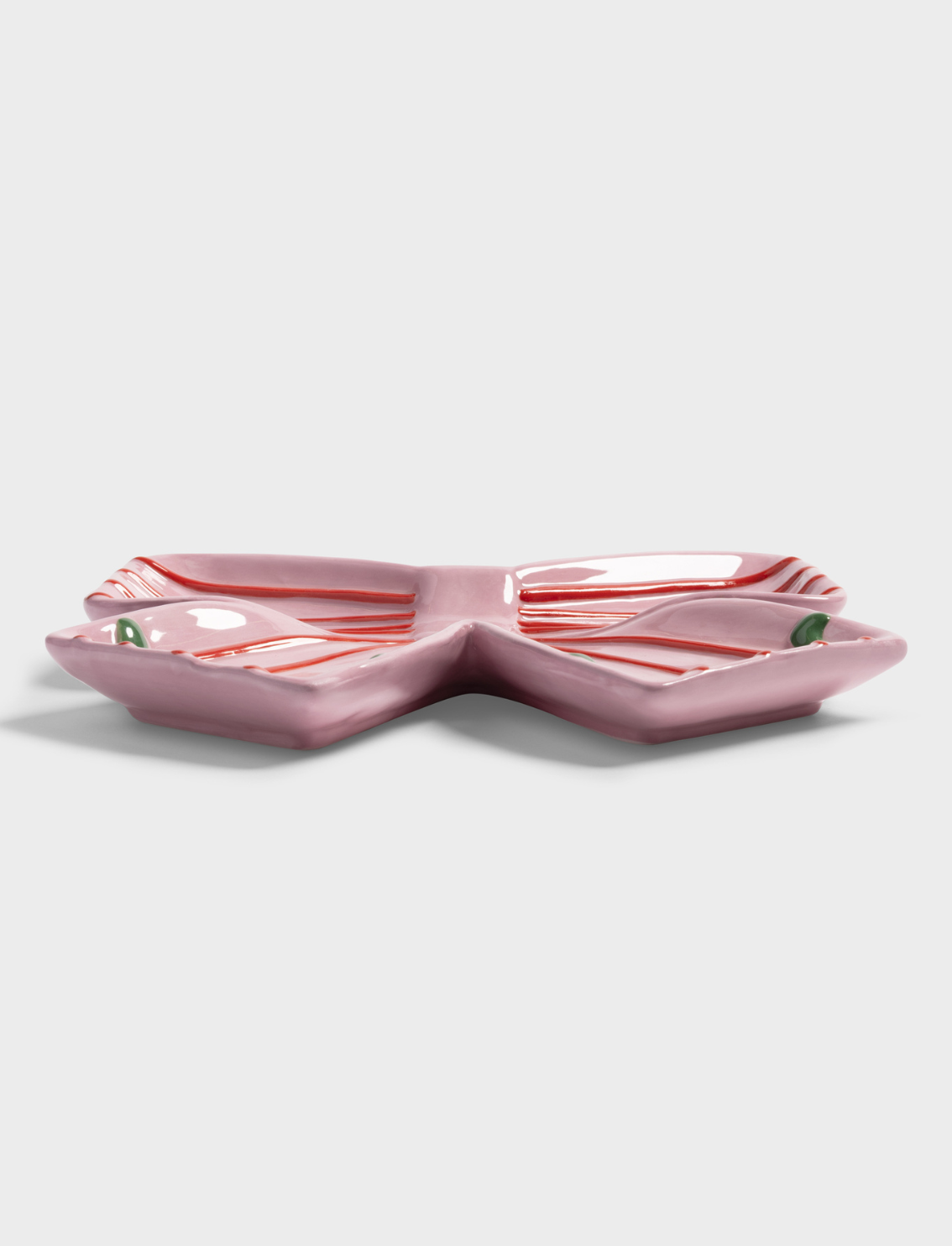 צלחת הגשה Pink Ribbon