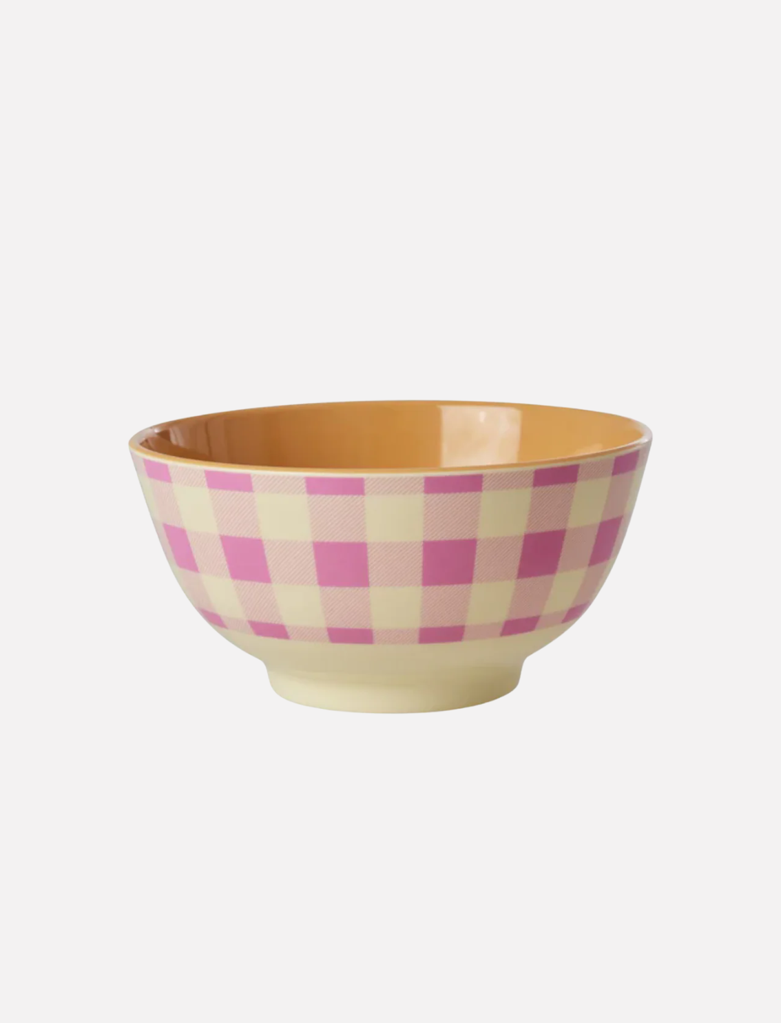 קערית מלמין Pink Check