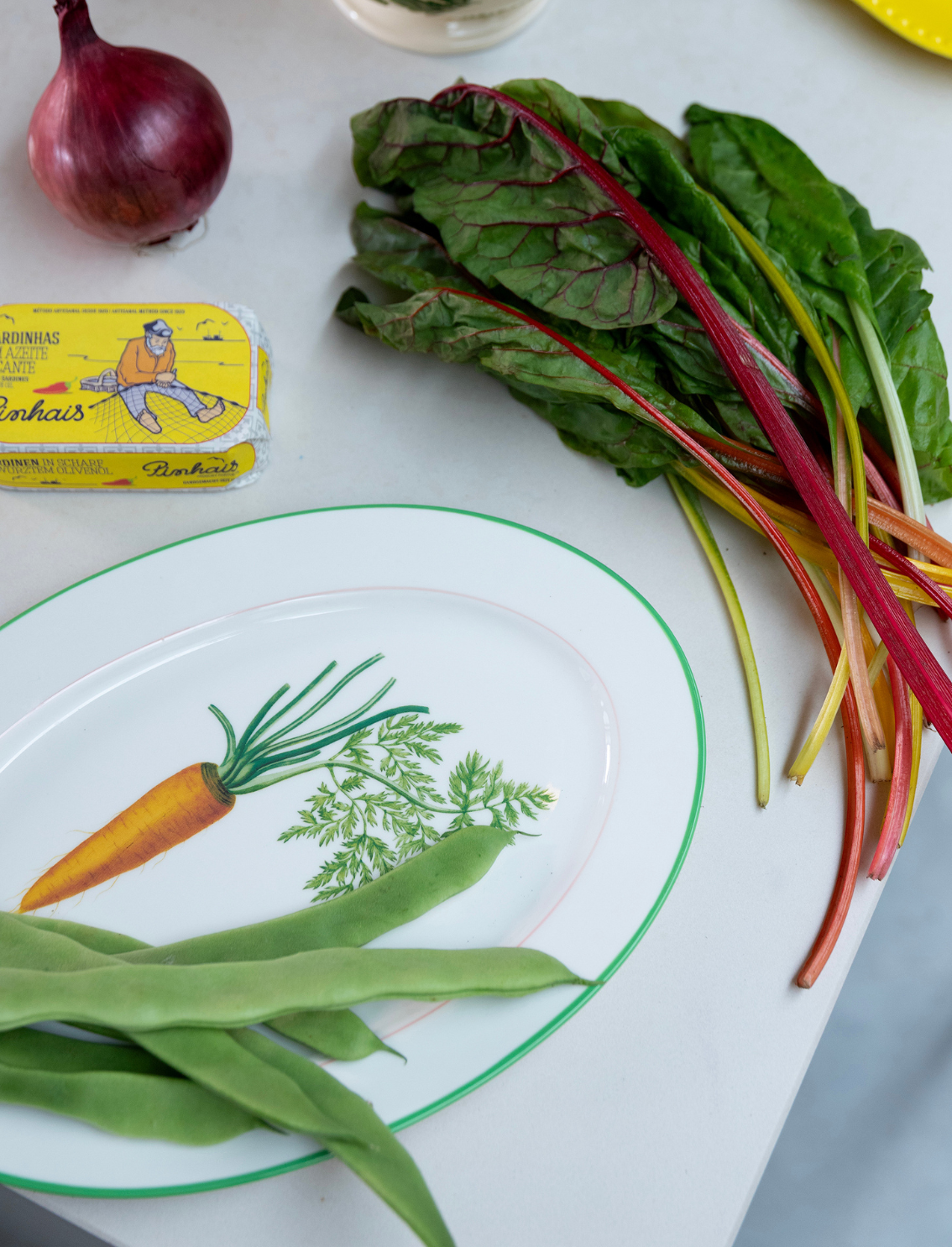 באנדל 3 צלחות הגשה Vegetables