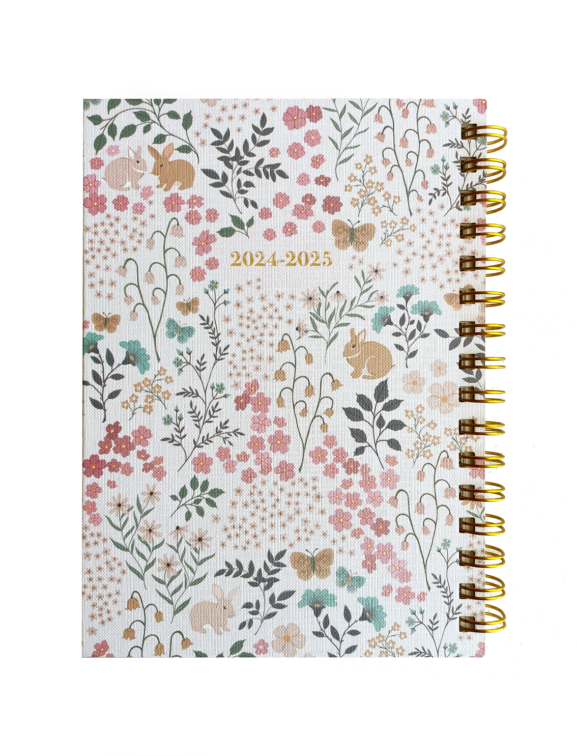 פלאנר/יומן שבועי ספירלה 2024-2025 Bunny Blossom