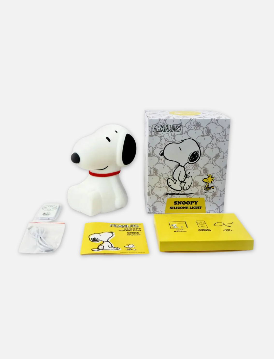 מנורת לילה מסיליקון Snoopy