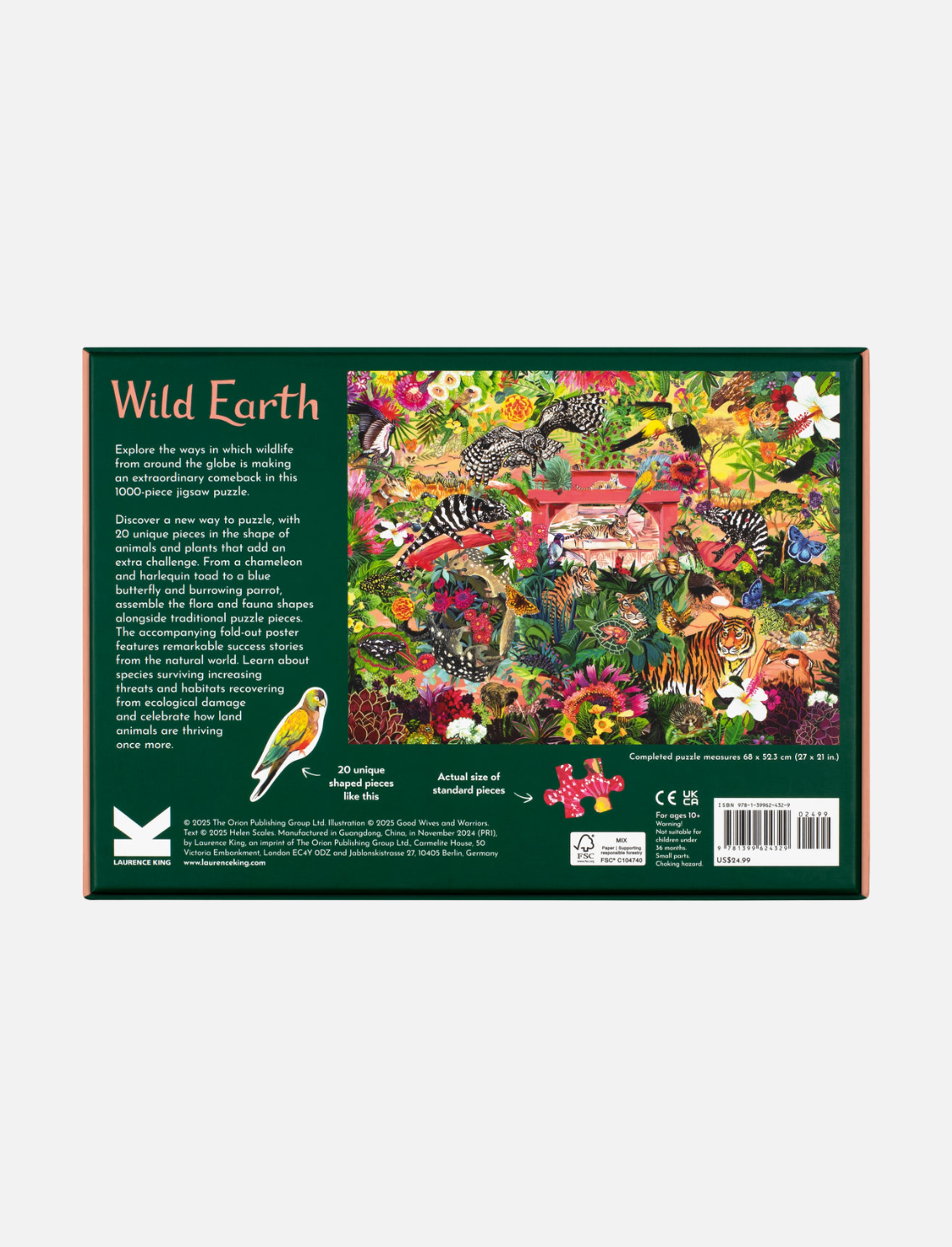 פאזל 1000 חלקים Wild Earth