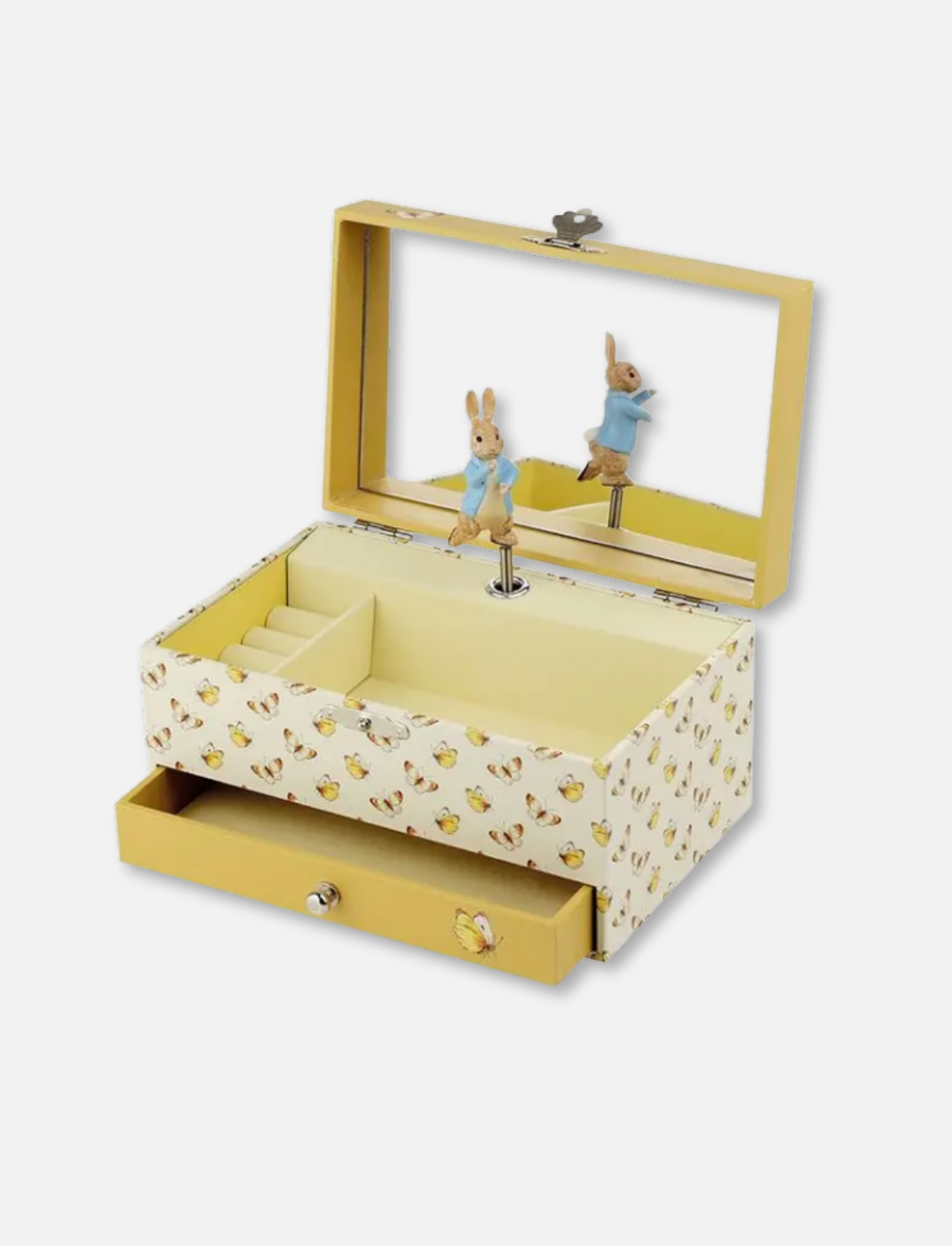 תיבת נגינה גדולה Peter Rabbit Butterfly