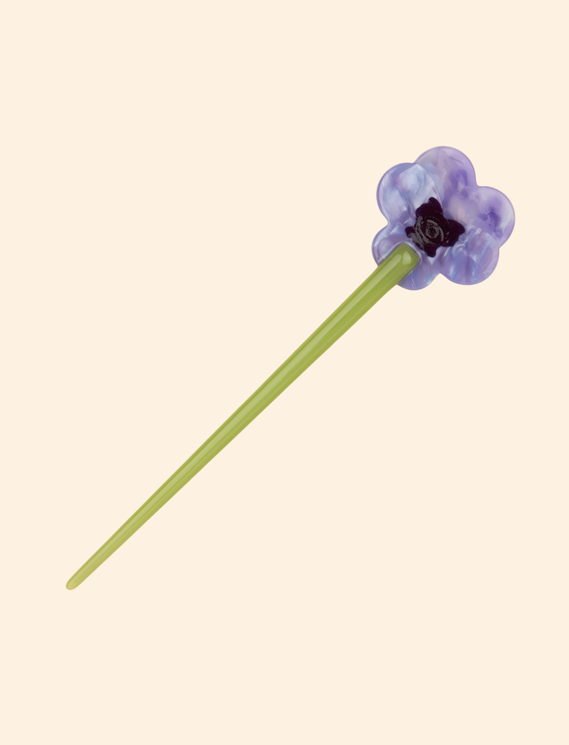 מקל לאיסוף השיער Purple Pansy