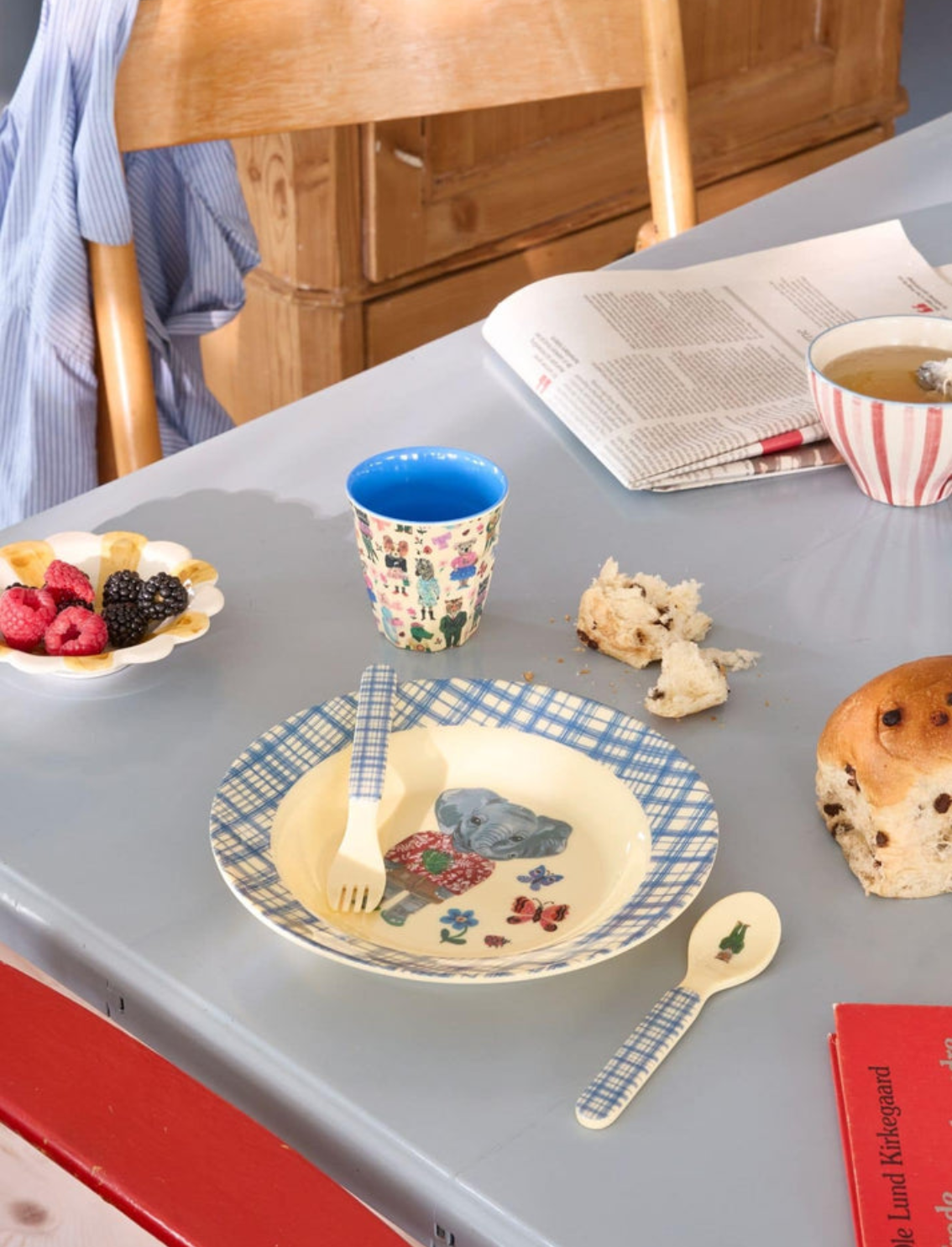 קערת מלמין Blue Elephant