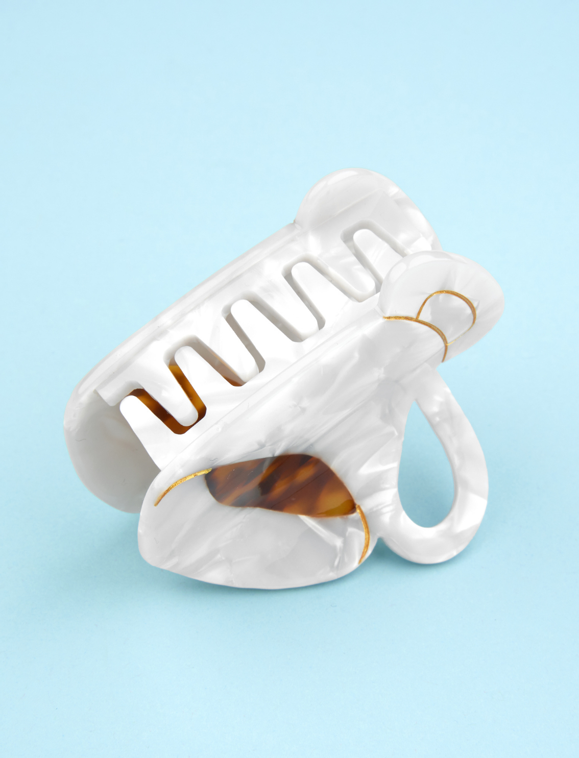קליפס לשיער Coffee