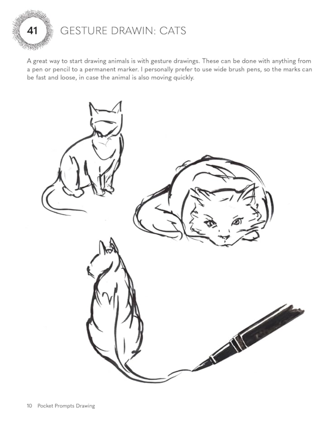 ספר יצירה: Pocket Prompts Drawing