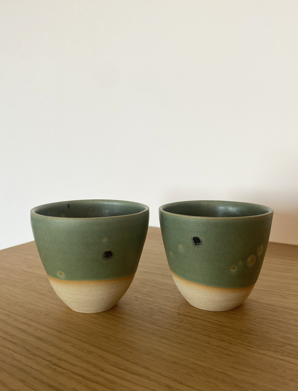 זוג כוסות אספרסו Green