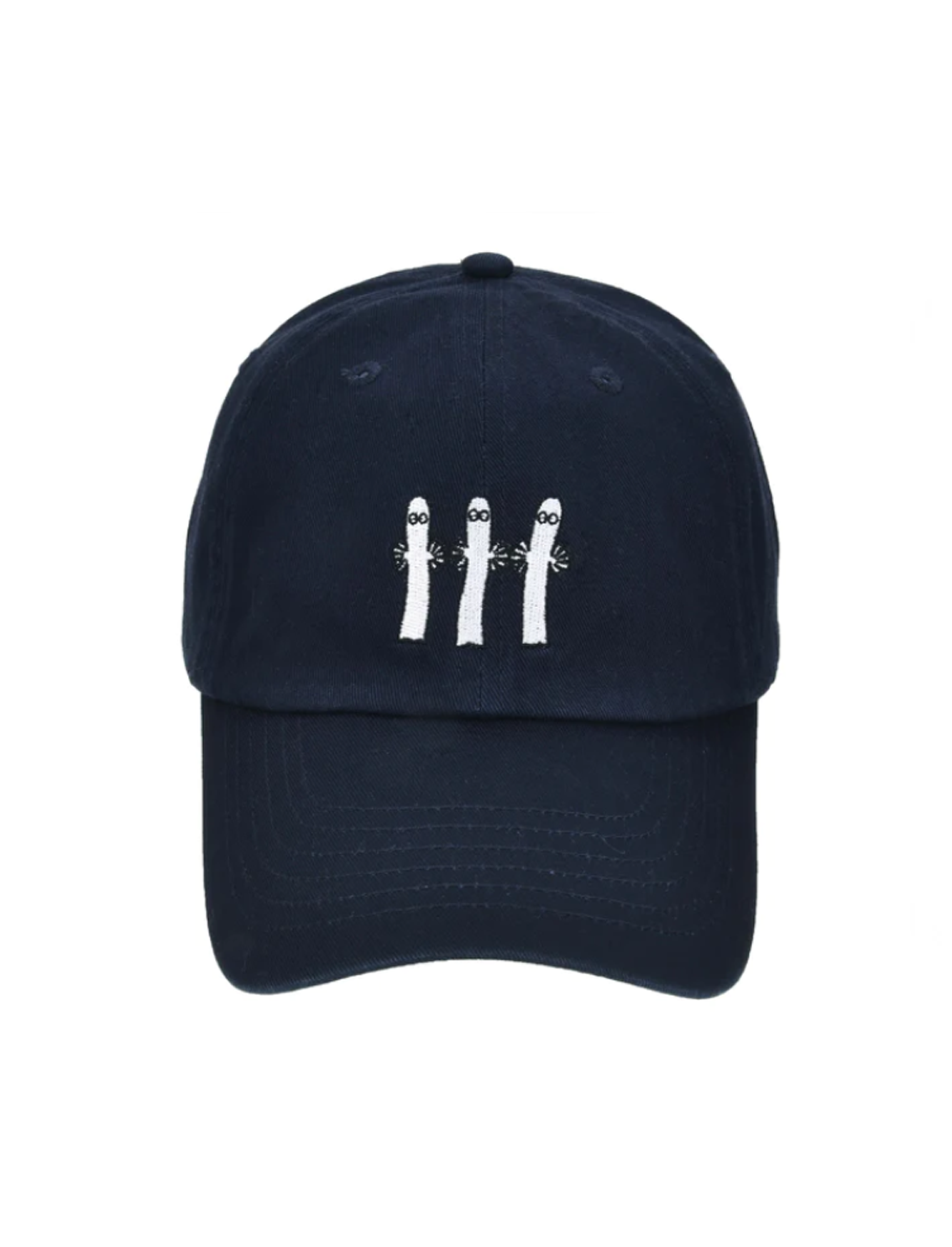 Moomin Cotton Cap Black Hattifatteners