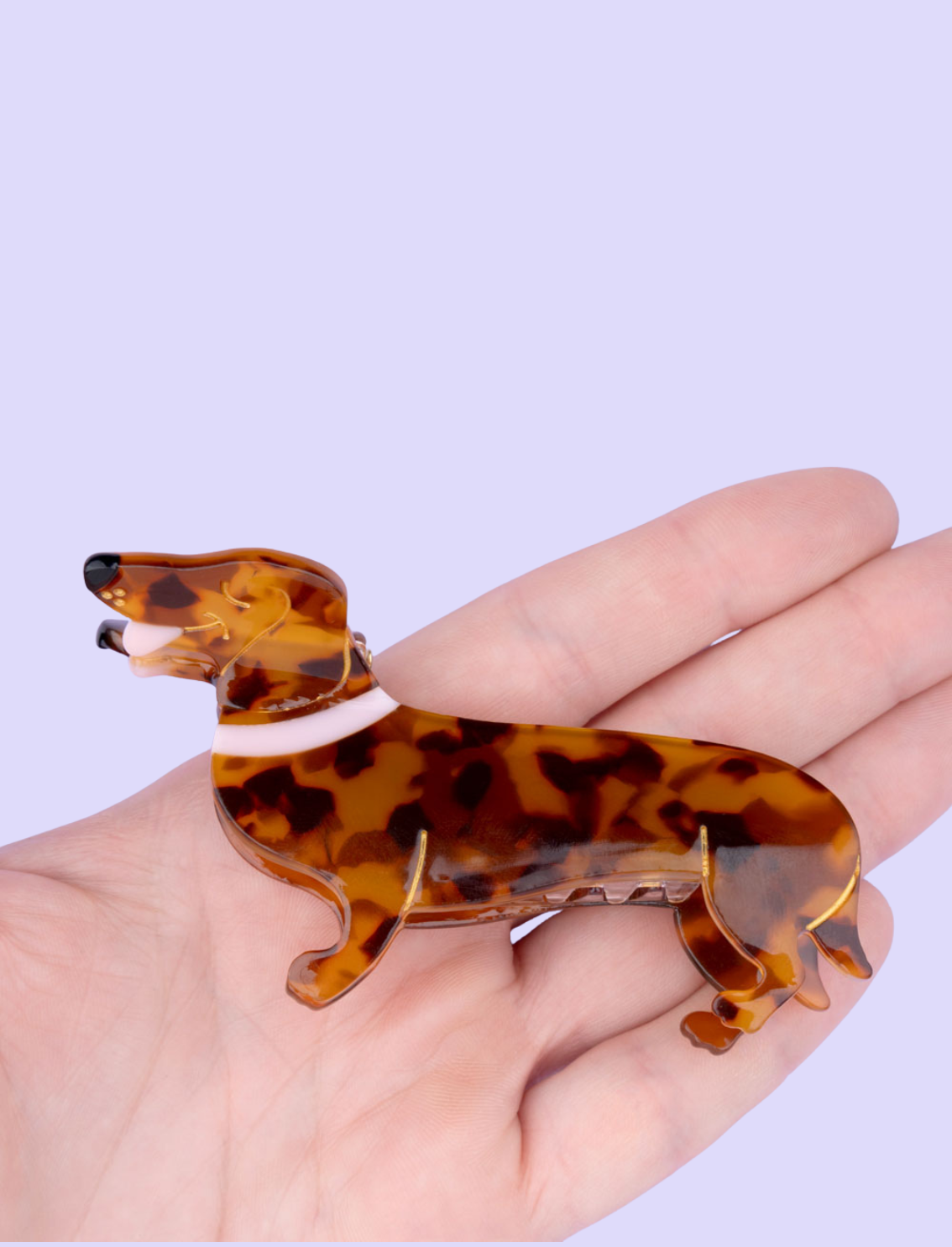 קליפס לשיער Dachshund