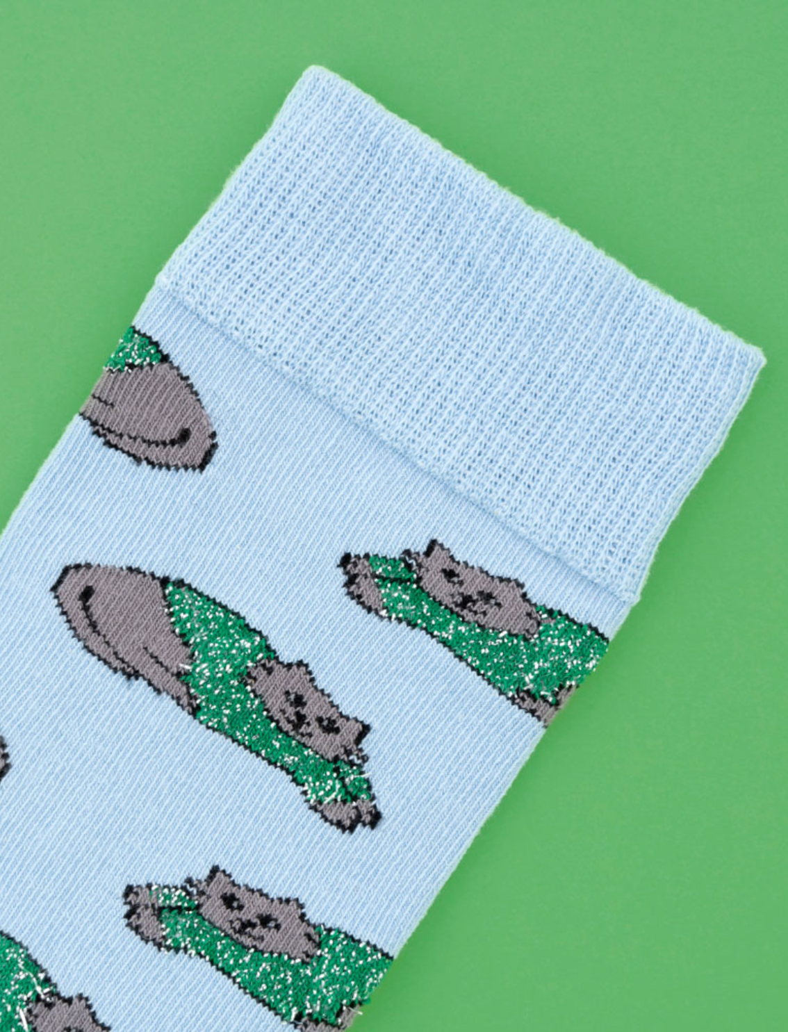 גרבי כותנה Glittery Cat