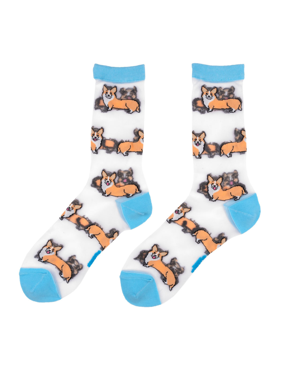 גרביים שקופות Corgi