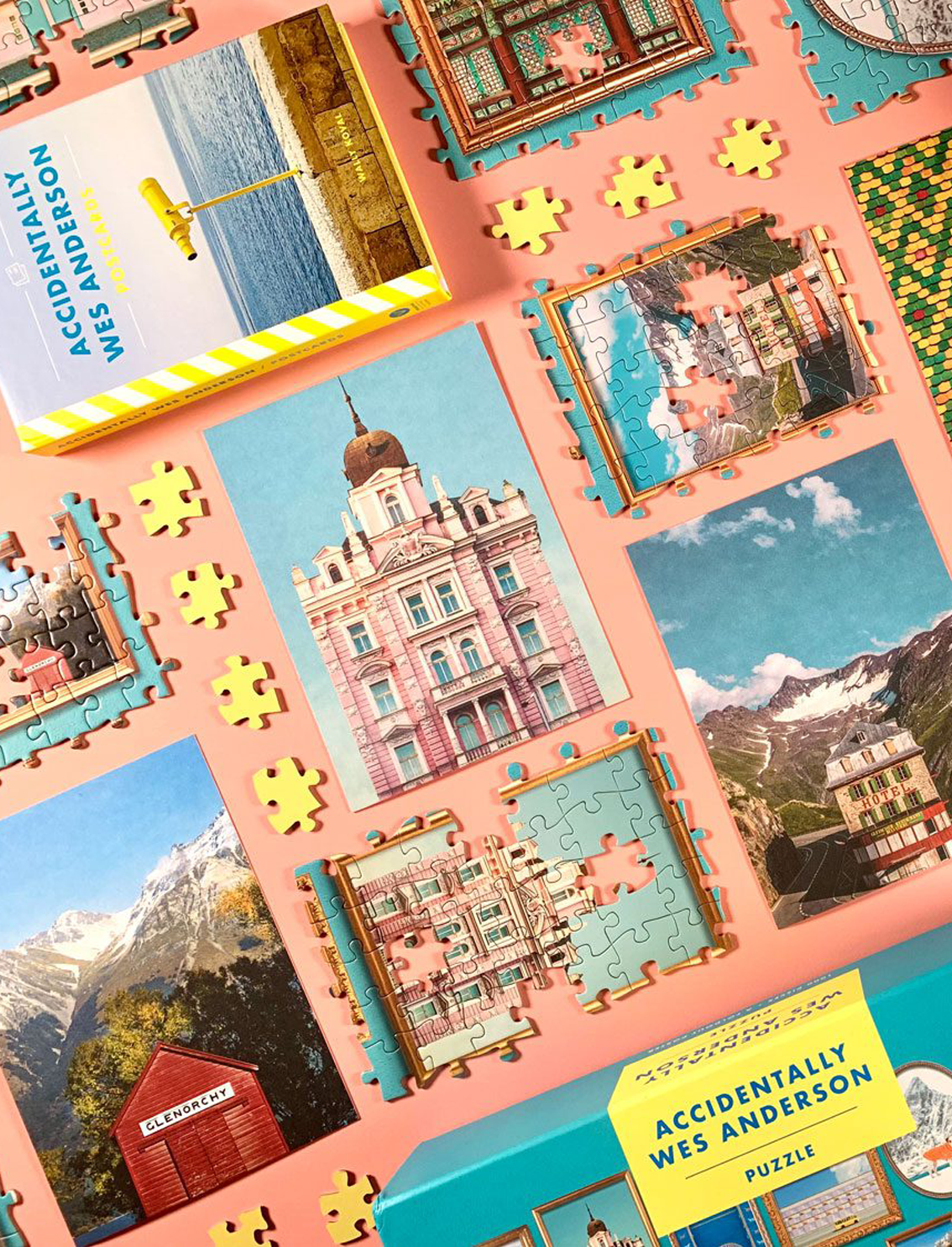 פאזל 1000 חלקים Wes Anderson