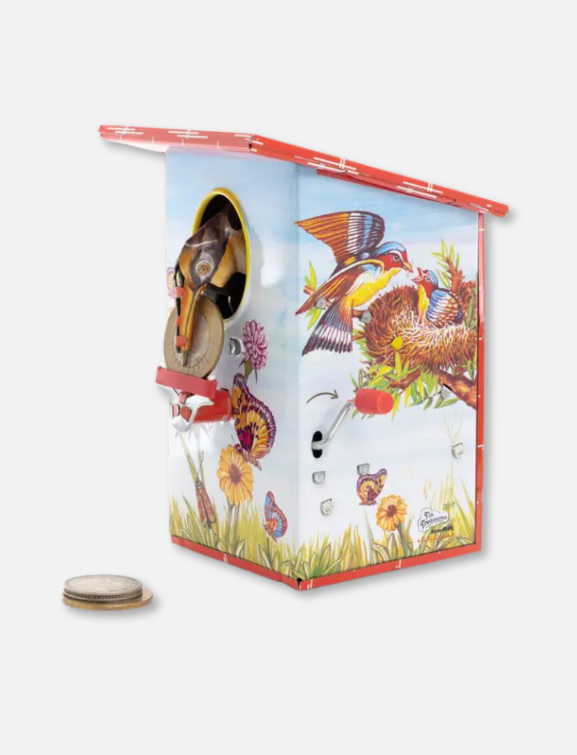 קופת חיסכון מפח Woodpecker