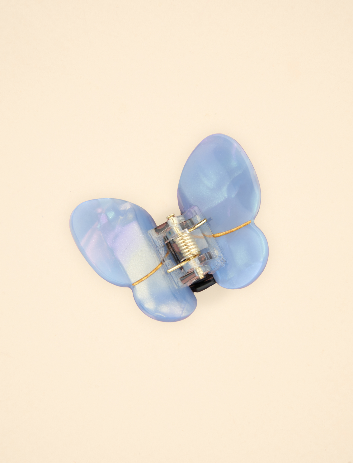 מיני קליפס לשיער Lavender Butterfly