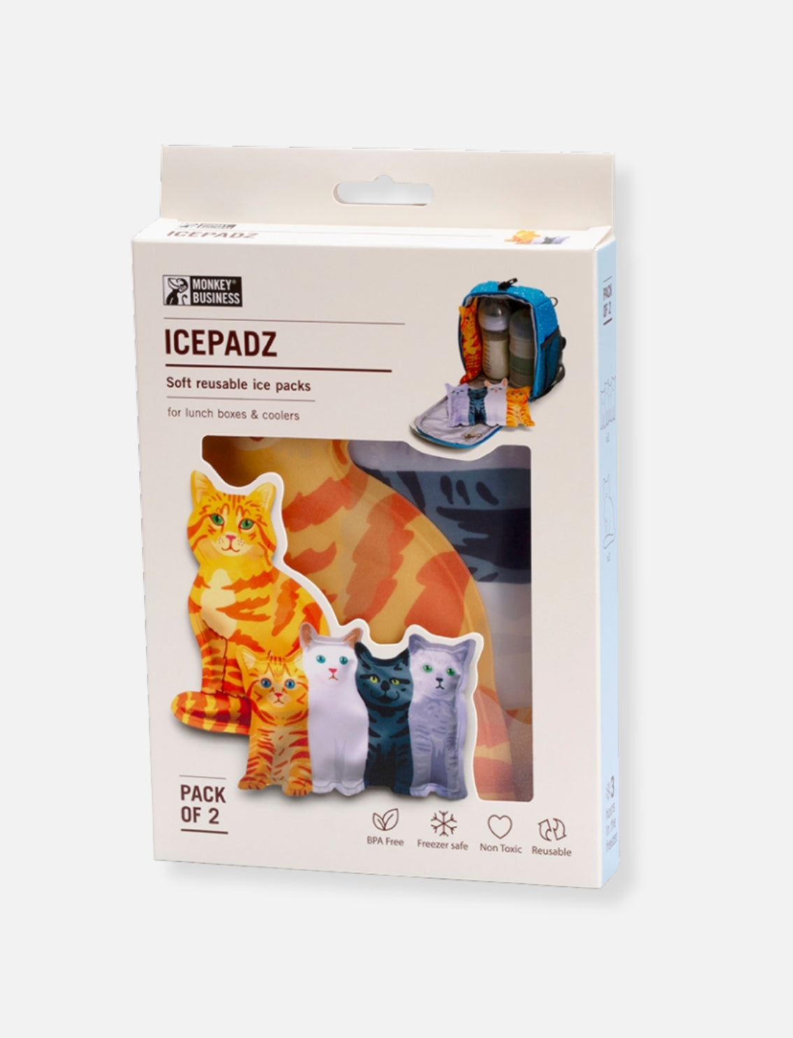 סט 2 קרחומים רכים Kitty