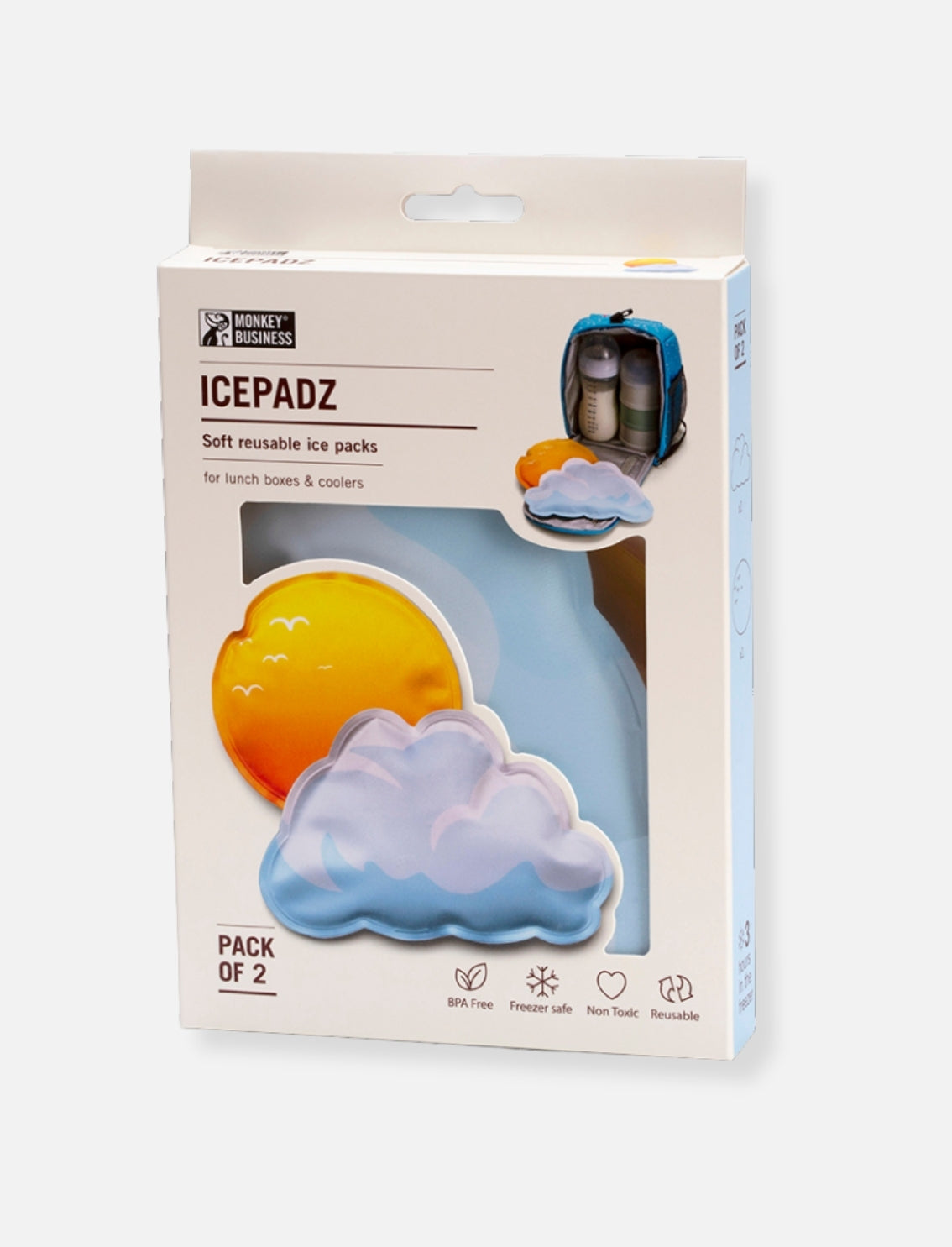 סט 2 קרחומים רכים Sun