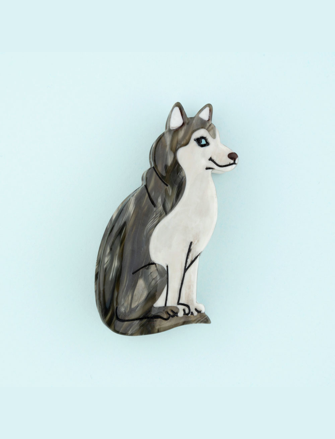 קליפס לשיער Husky