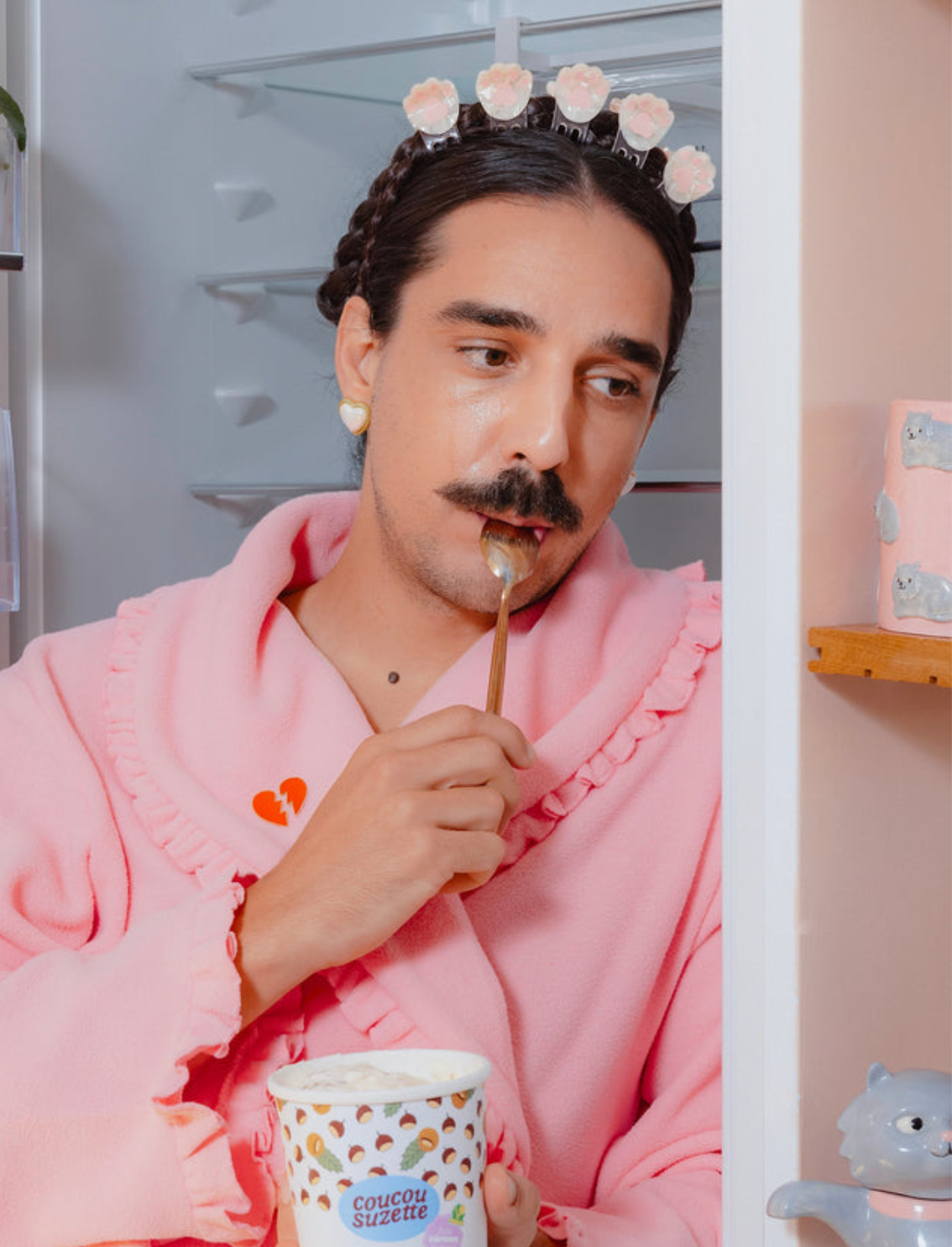 מיני קליפס לשיער Cat Paw