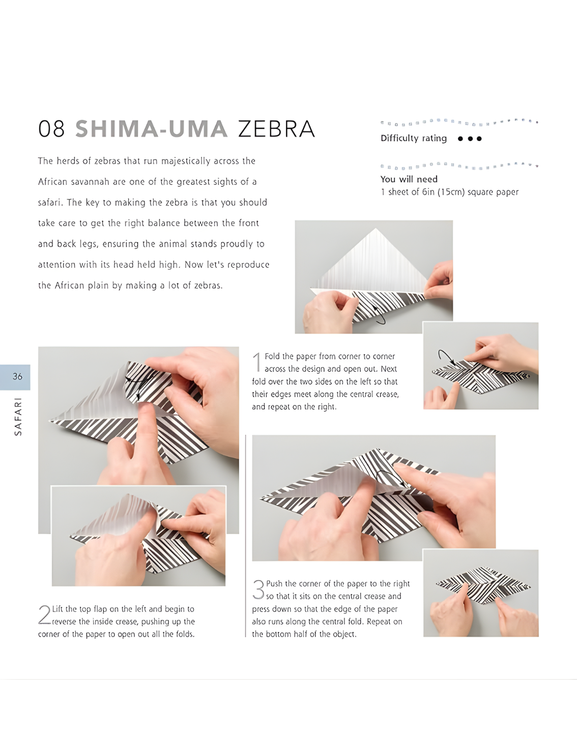 סט אוריגמי Wild Animals