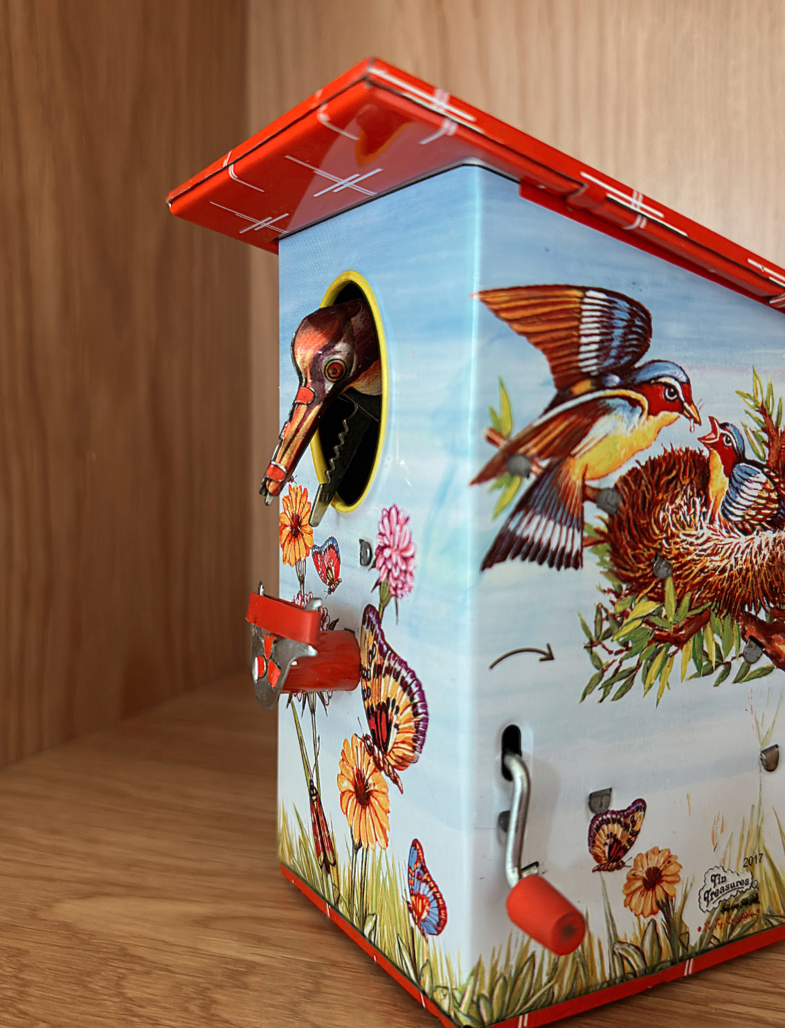 קופת חיסכון מפח Woodpecker