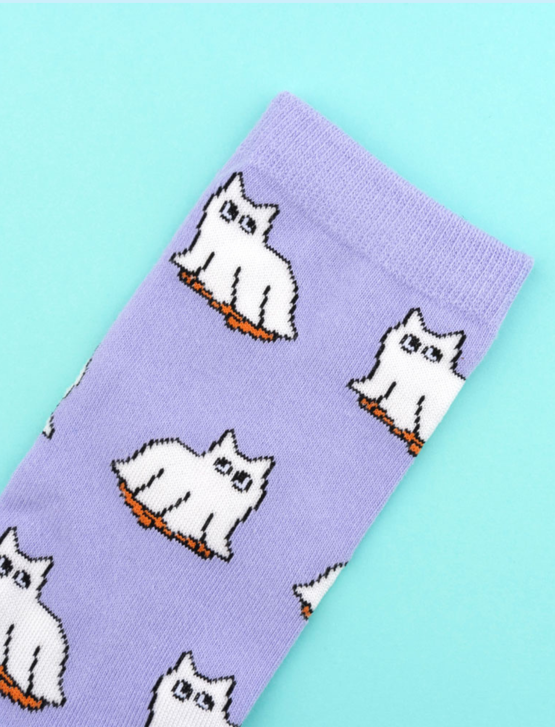 גרבי כותנה זוהרות בחושך Cat