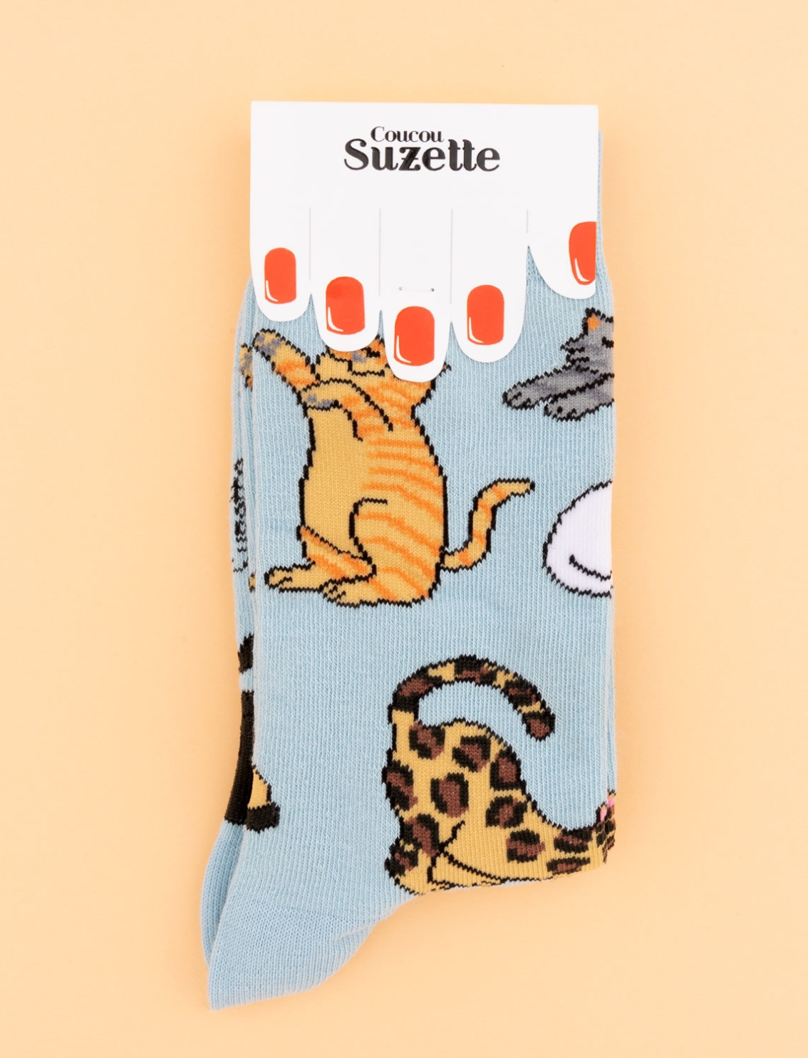 גרבי כותנה Meow